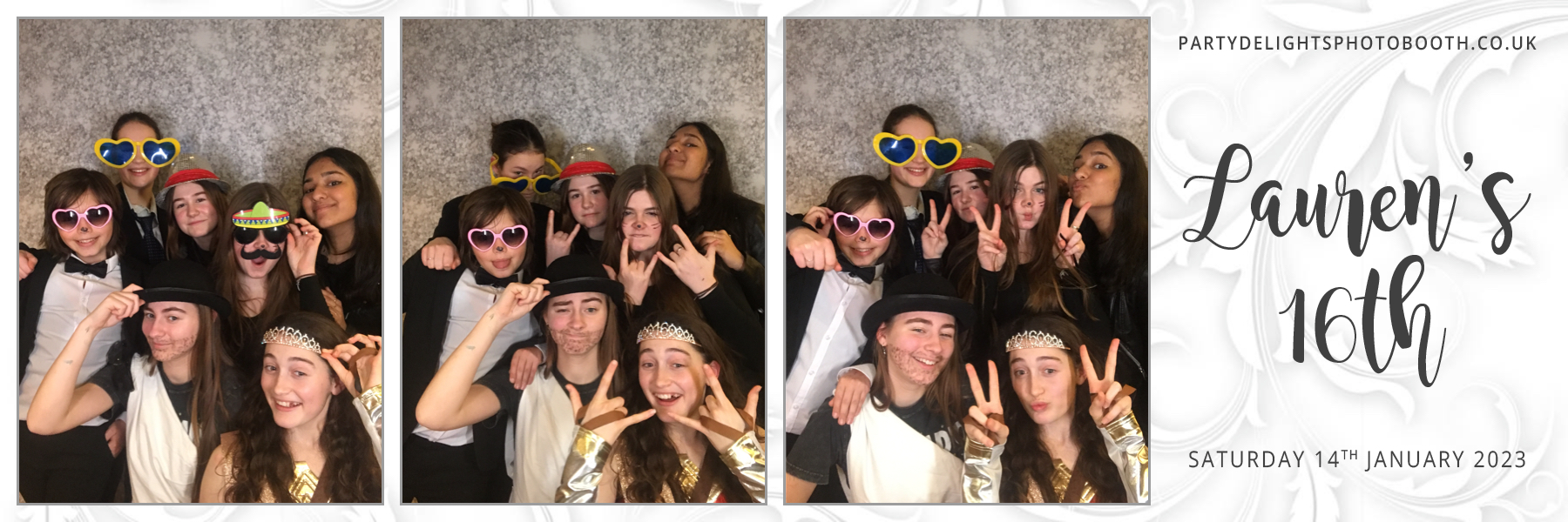 Lauren's 16th Birthday | View more photos from the event at gallery.partydelightsphotobooth.co.uk/u/PartyDelightsPhotoBooth/Laurens-16th-Birthday