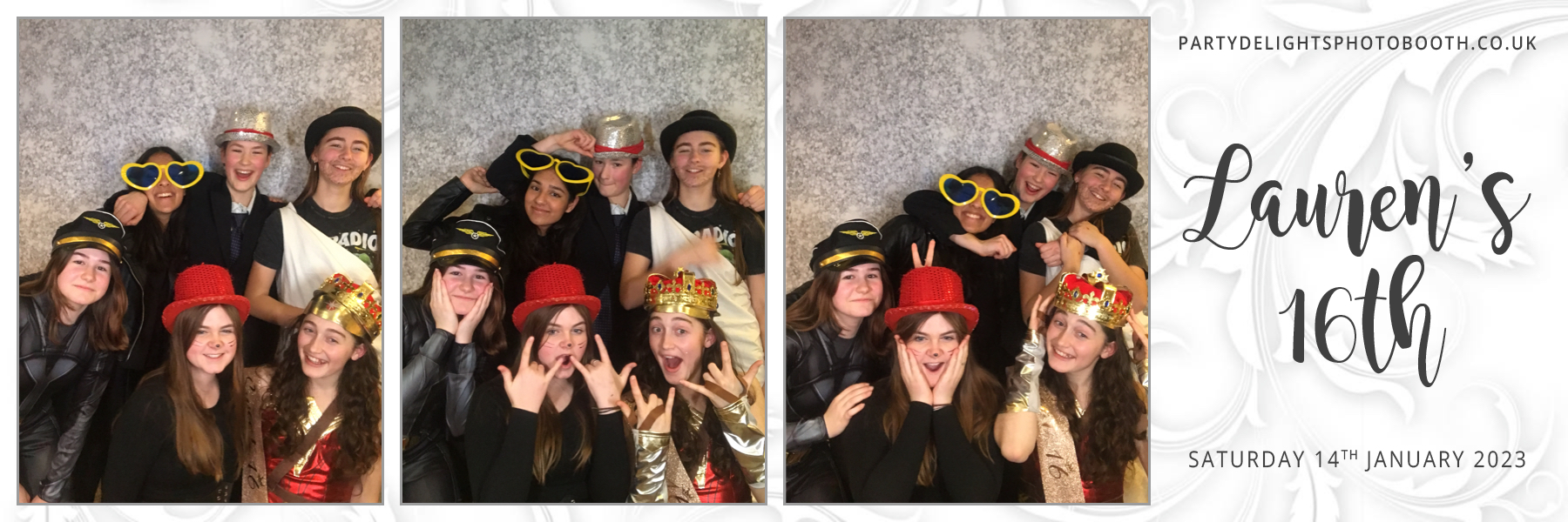 Lauren's 16th Birthday | View more photos from the event at gallery.partydelightsphotobooth.co.uk/u/PartyDelightsPhotoBooth/Laurens-16th-Birthday