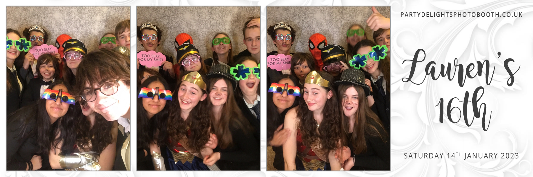 Lauren's 16th Birthday | View more photos from the event at gallery.partydelightsphotobooth.co.uk/u/PartyDelightsPhotoBooth/Laurens-16th-Birthday