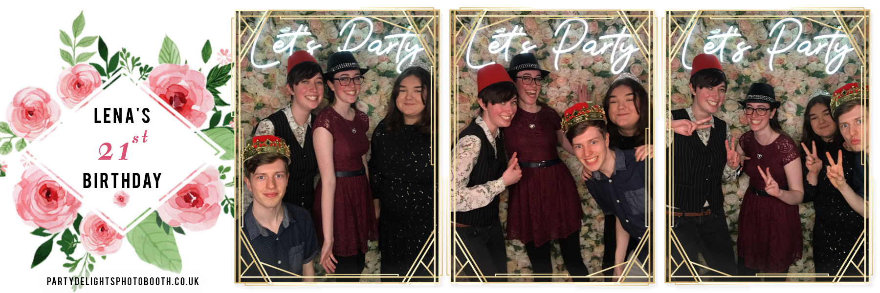 Lena's 21st Birthday | View more photos from the event at gallery.partydelightsphotobooth.co.uk/u/PartyDelightsPhotoBooth/Lenas-21st-Birthday