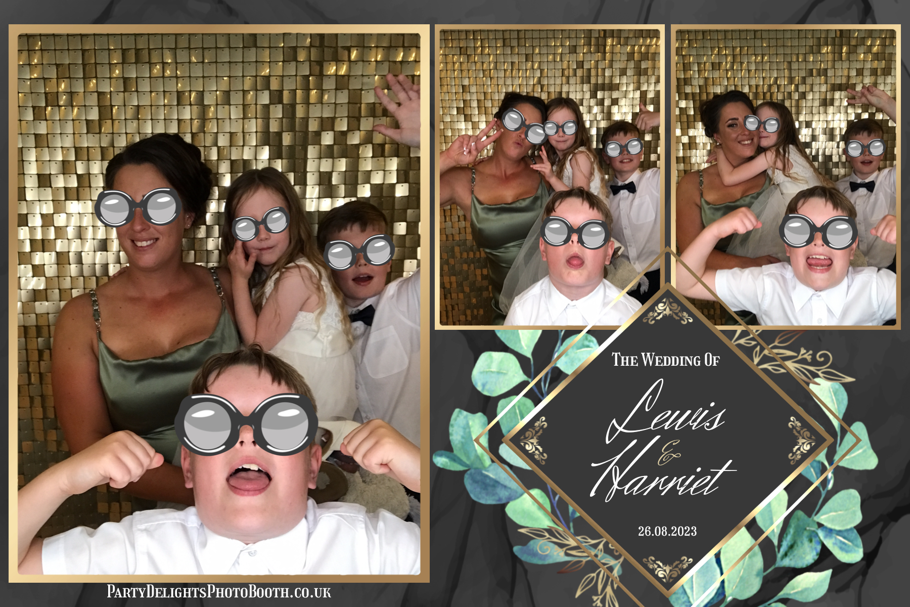 Lewis and Harriet's Wedding | View more photos from the event at gallery.partydelightsphotobooth.co.uk/u/PartyDelightsPhotoBooth/Lewis-and-Harriets-Wedding