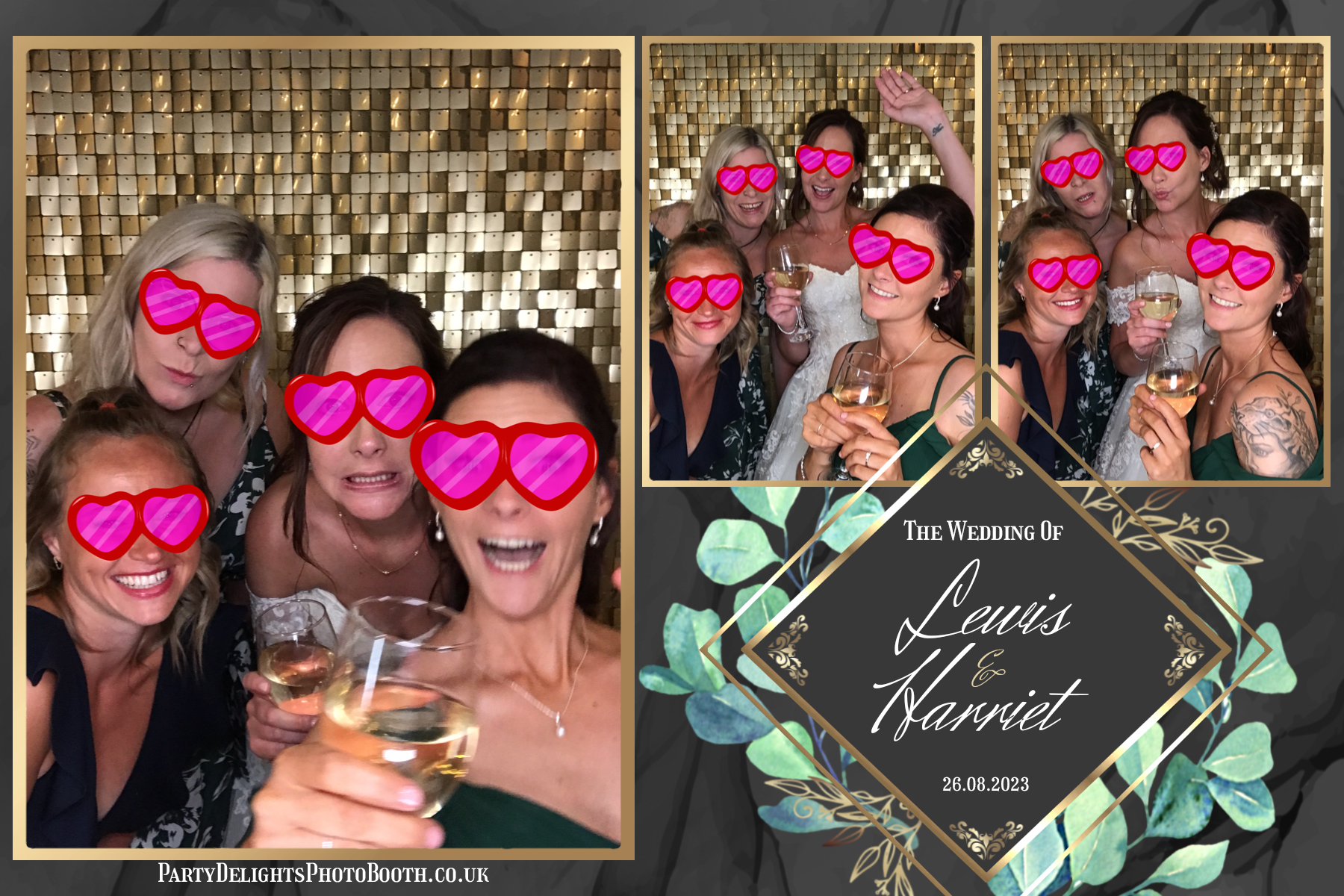Lewis and Harriet's Wedding | View more photos from the event at gallery.partydelightsphotobooth.co.uk/u/PartyDelightsPhotoBooth/Lewis-and-Harriets-Wedding