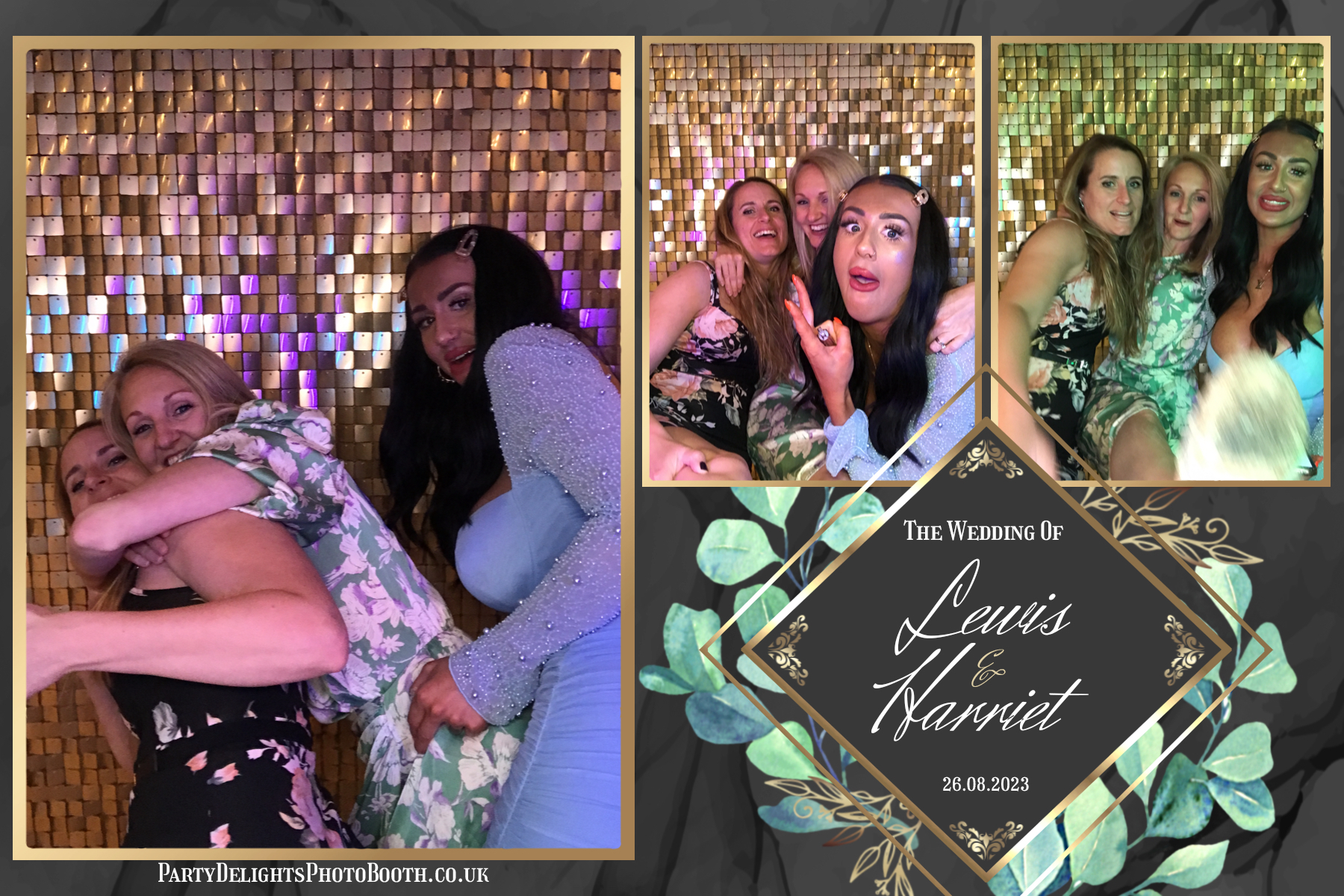 Lewis and Harriet's Wedding | View more photos from the event at gallery.partydelightsphotobooth.co.uk/u/PartyDelightsPhotoBooth/Lewis-and-Harriets-Wedding