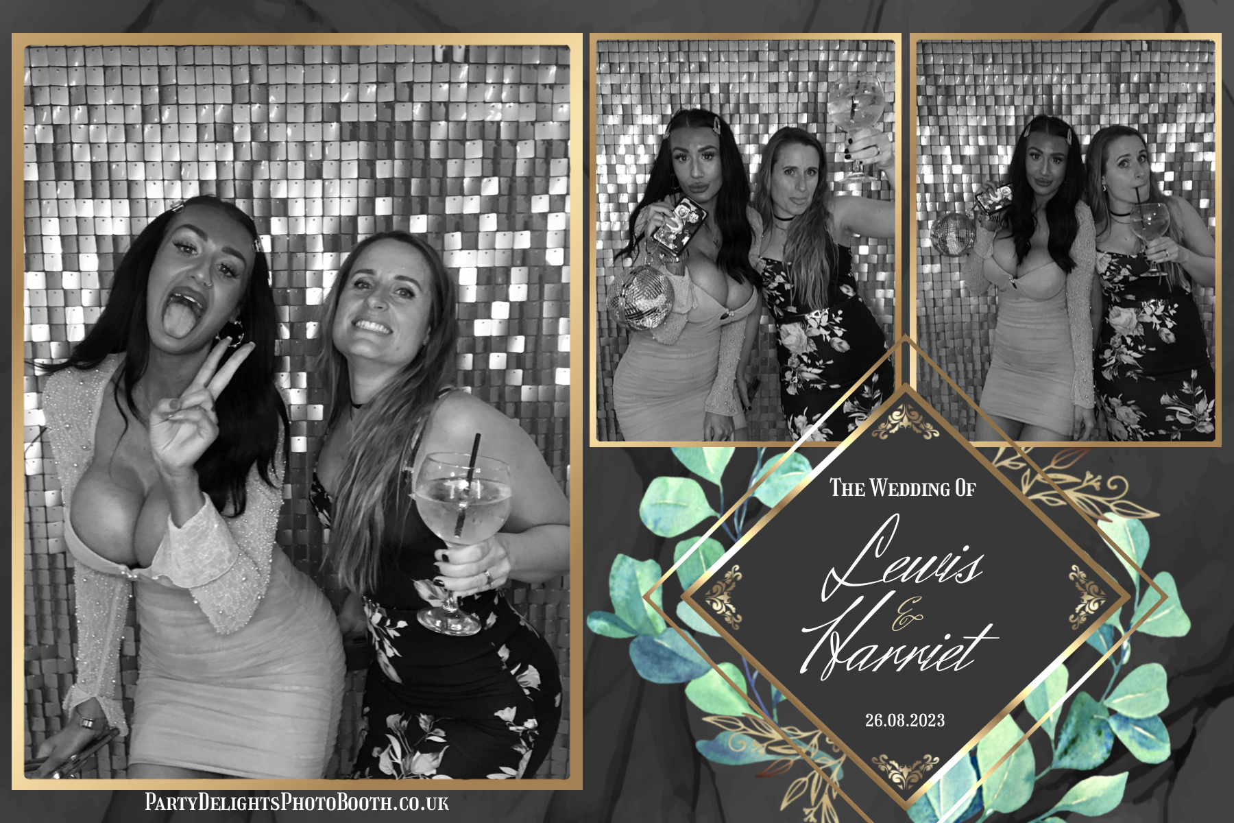 Lewis and Harriet's Wedding | View more photos from the event at gallery.partydelightsphotobooth.co.uk/u/PartyDelightsPhotoBooth/Lewis-and-Harriets-Wedding