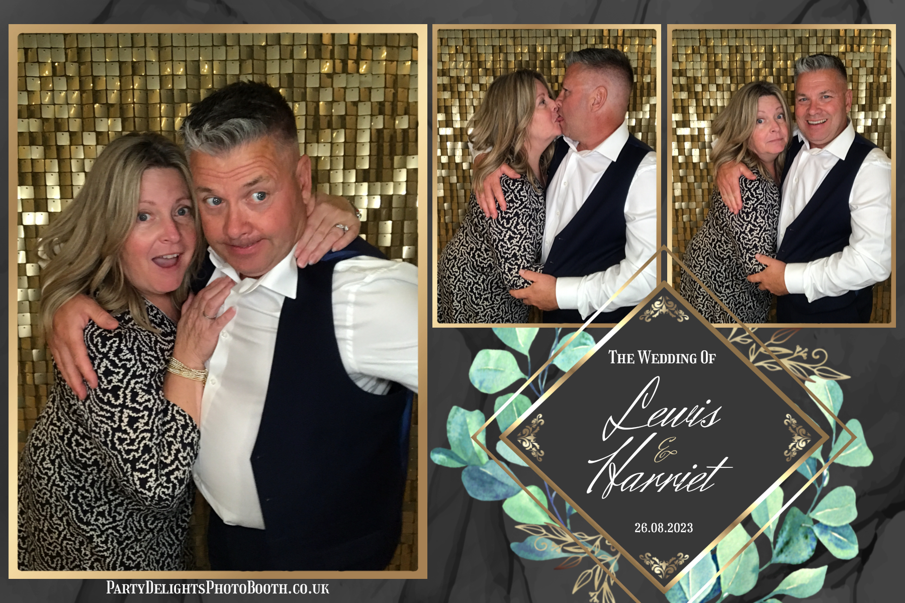 Lewis and Harriet's Wedding | View more photos from the event at gallery.partydelightsphotobooth.co.uk/u/PartyDelightsPhotoBooth/Lewis-and-Harriets-Wedding
