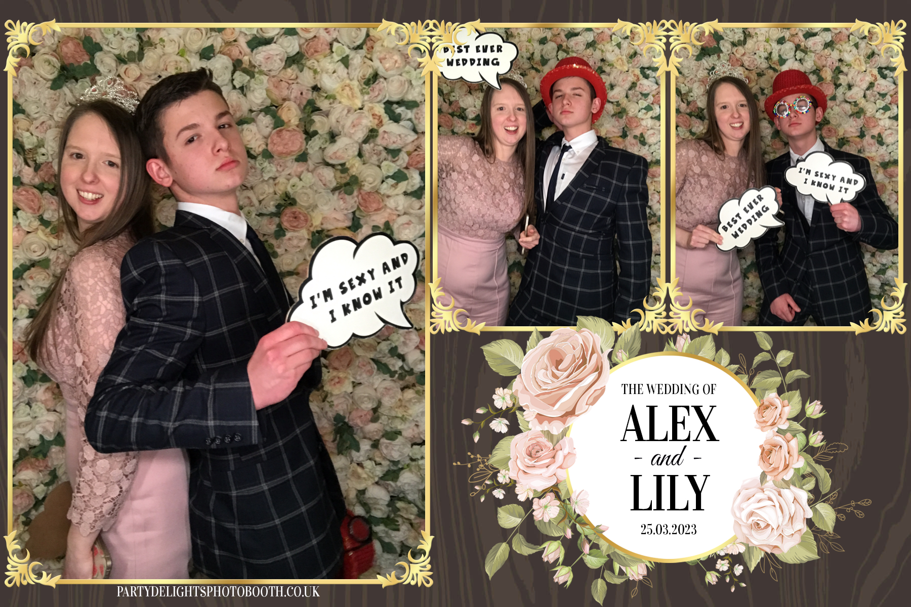 Lily and Alex’s Wedding | View more photos from the event at gallery.partydelightsphotobooth.co.uk/u/PartyDelightsPhotoBooth/Lily-and-Alex’s-Wedding