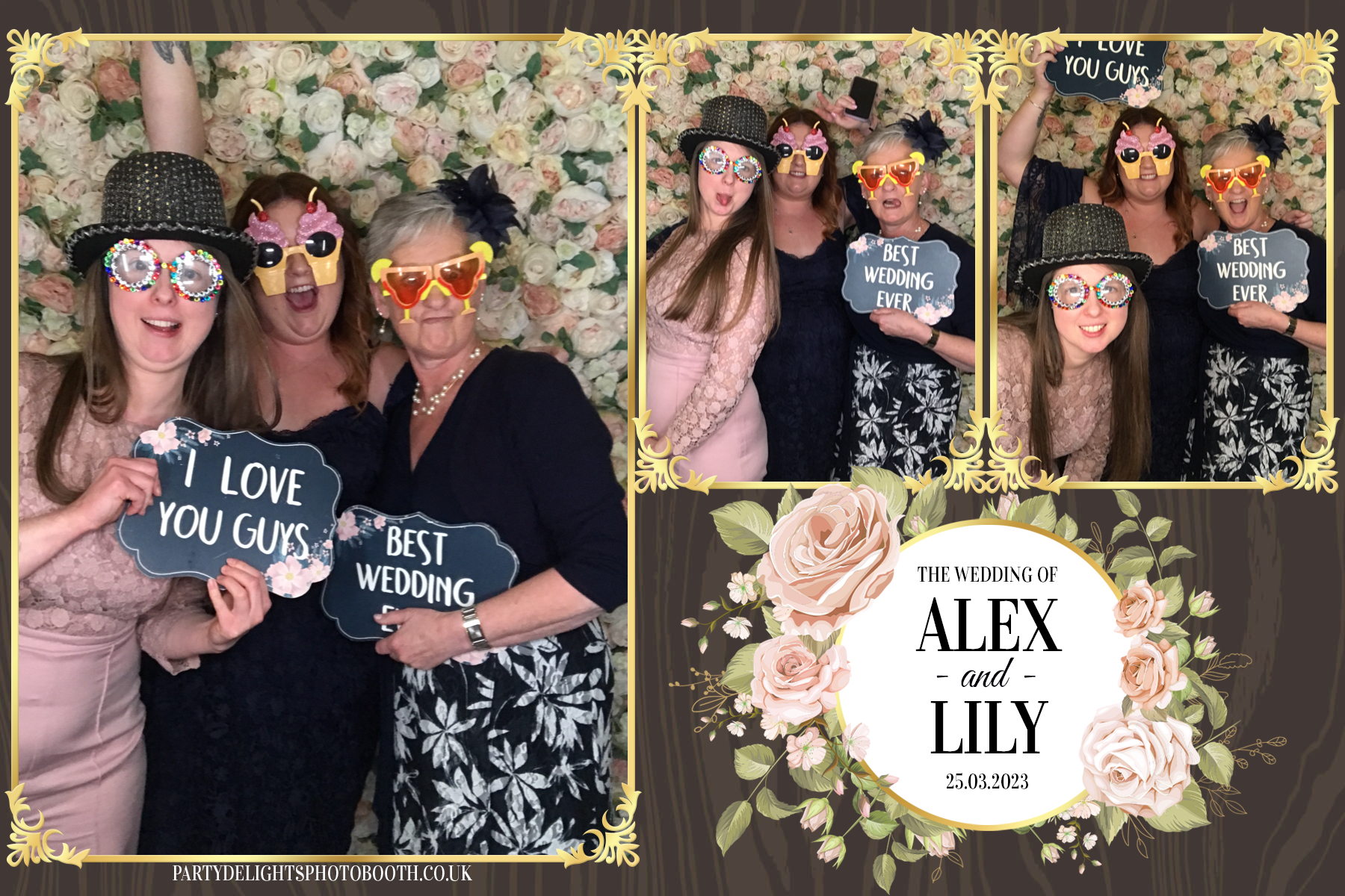 Lily and Alex’s Wedding | View more photos from the event at gallery.partydelightsphotobooth.co.uk/u/PartyDelightsPhotoBooth/Lily-and-Alex’s-Wedding