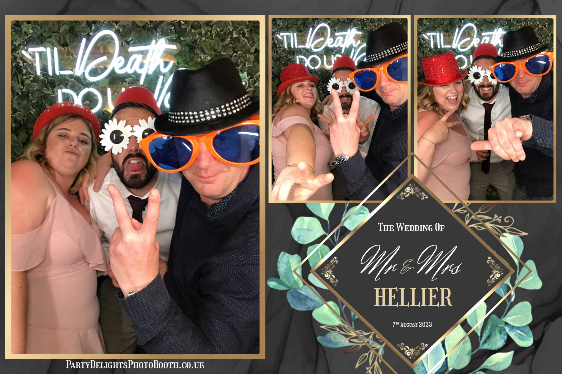 Lindsay & Ed's Wedding. | View more photos from the event at gallery.partydelightsphotobooth.co.uk/u/PartyDelightsPhotoBooth/Lindsay-Eds-Wedding