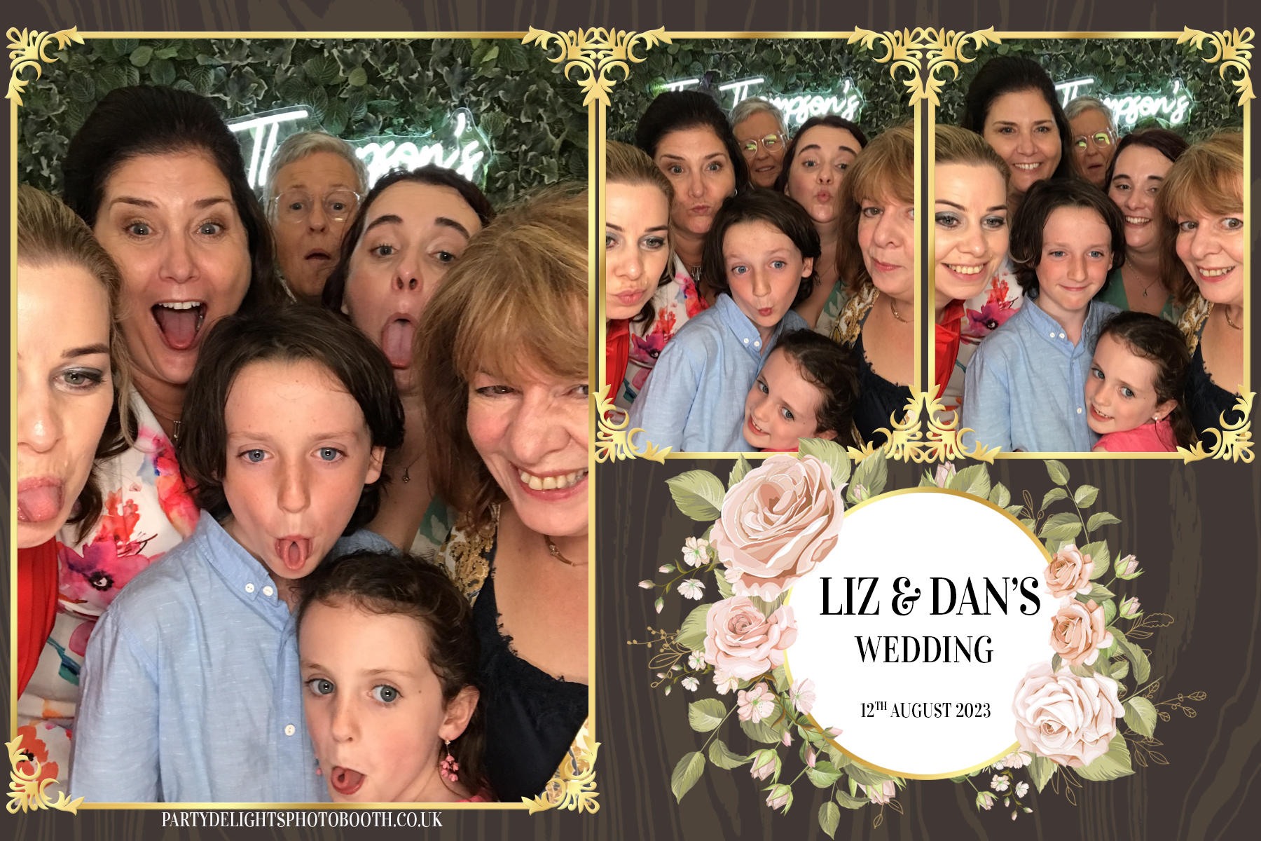Liz and Dan’s Wedding | View more photos from the event at gallery.partydelightsphotobooth.co.uk/u/PartyDelightsPhotoBooth/Liz-and-Dan’s-Wedding