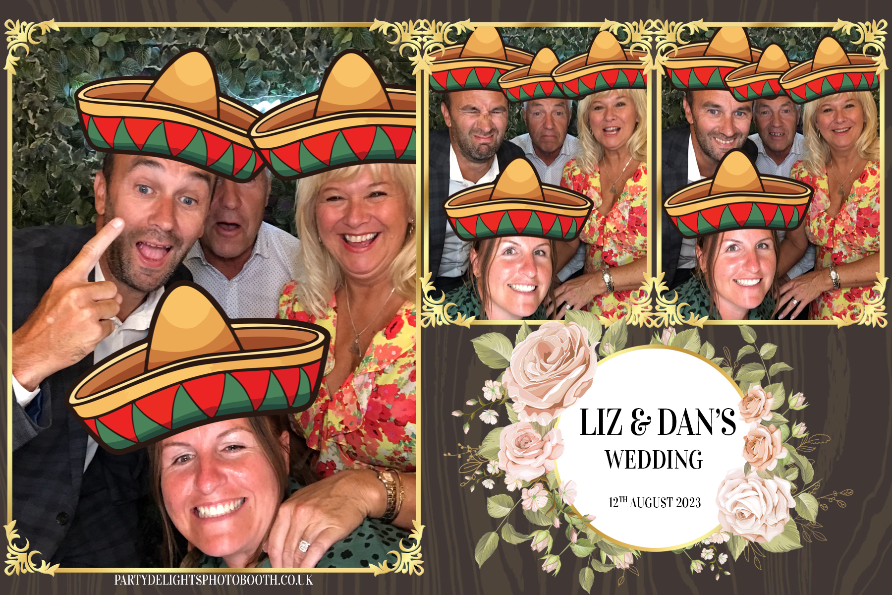 Liz and Dan’s Wedding | View more photos from the event at gallery.partydelightsphotobooth.co.uk/u/PartyDelightsPhotoBooth/Liz-and-Dan’s-Wedding