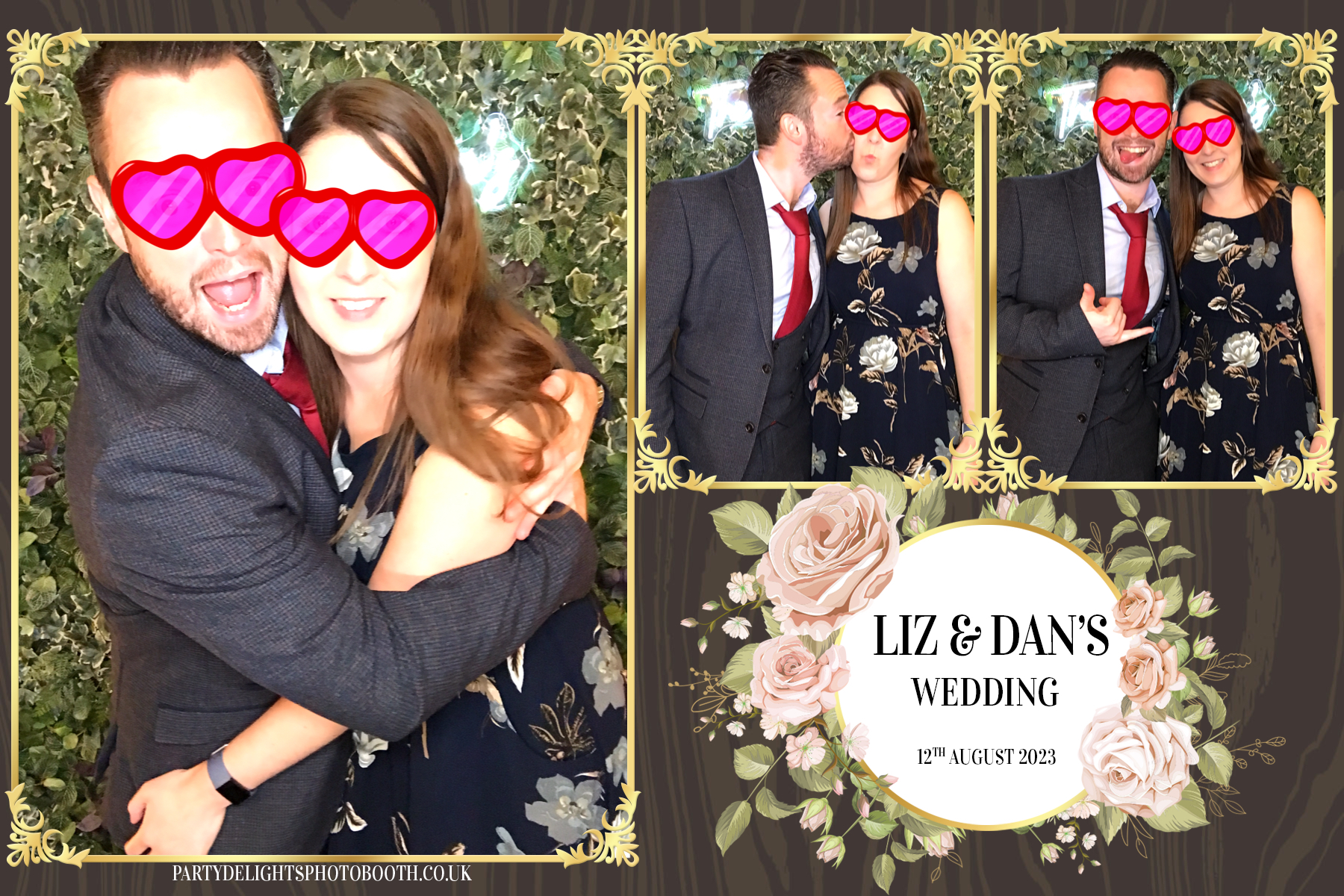 Liz and Dan’s Wedding | View more photos from the event at gallery.partydelightsphotobooth.co.uk/u/PartyDelightsPhotoBooth/Liz-and-Dan’s-Wedding
