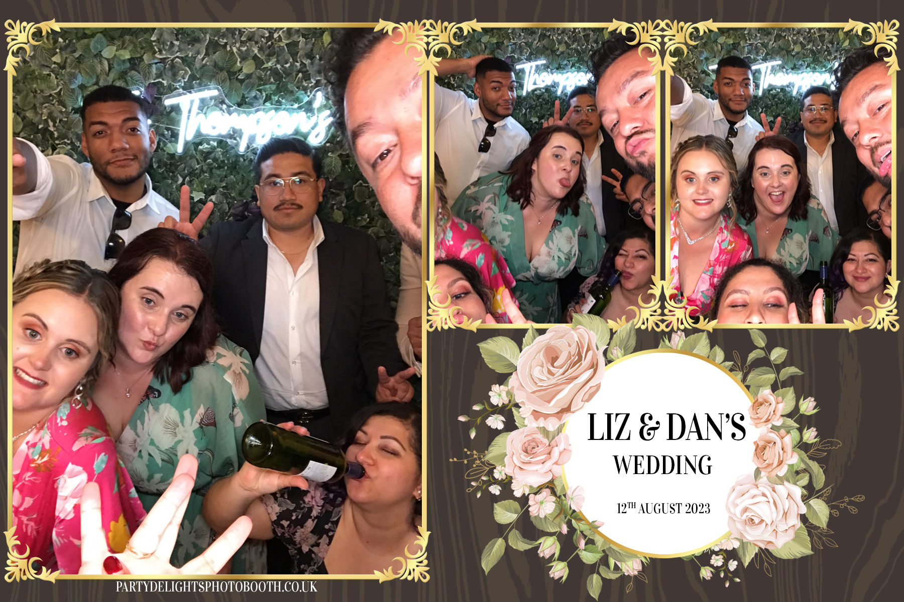Liz and Dan’s Wedding | View more photos from the event at gallery.partydelightsphotobooth.co.uk/u/PartyDelightsPhotoBooth/Liz-and-Dan’s-Wedding