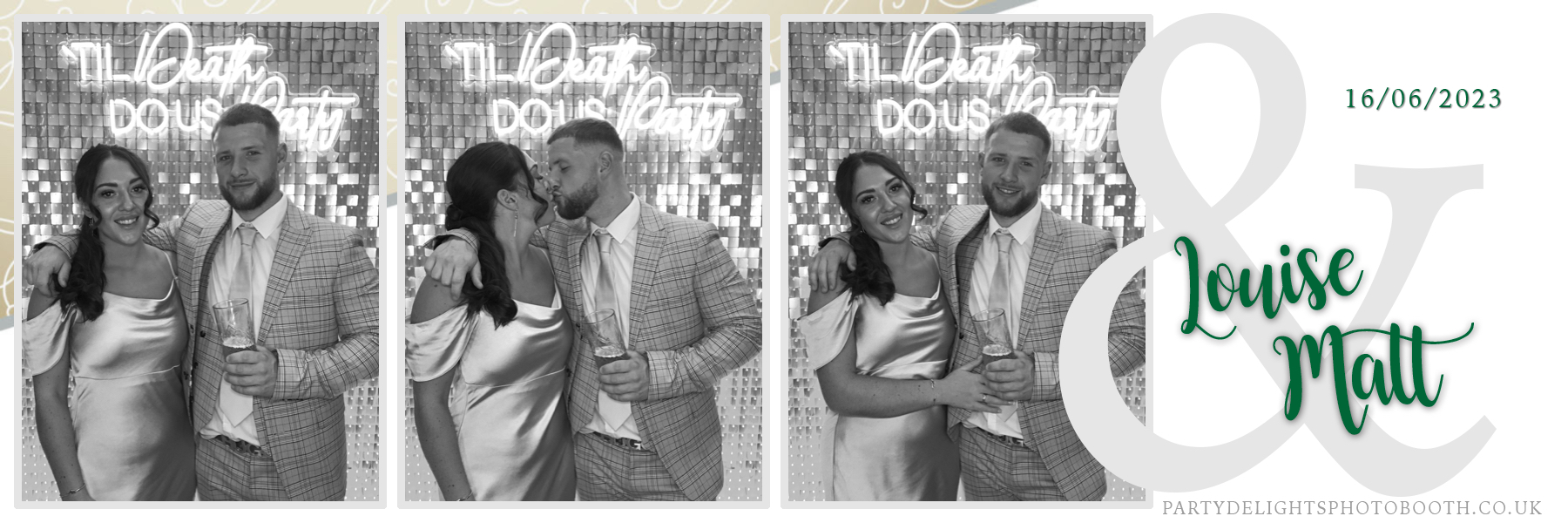 Louise & Matthew's Wedding | View more photos from the event at gallery.partydelightsphotobooth.co.uk/u/PartyDelightsPhotoBooth/Louise-Matthews-Wedding