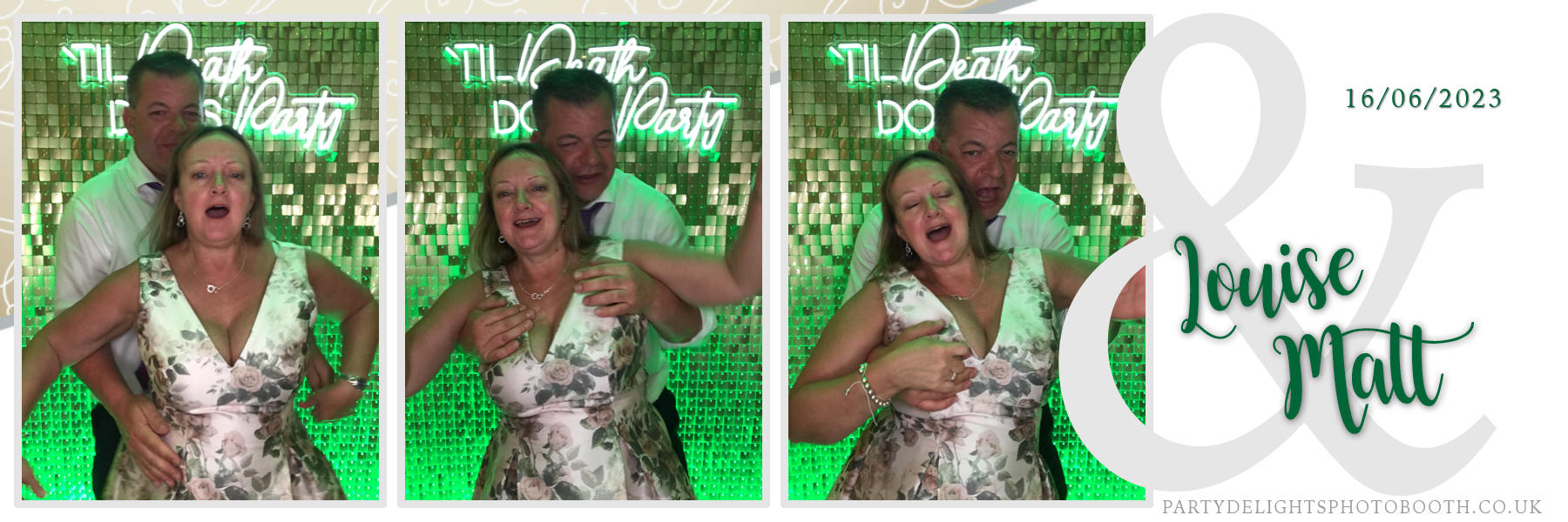 Louise & Matthew's Wedding | View more photos from the event at gallery.partydelightsphotobooth.co.uk/u/PartyDelightsPhotoBooth/Louise-Matthews-Wedding
