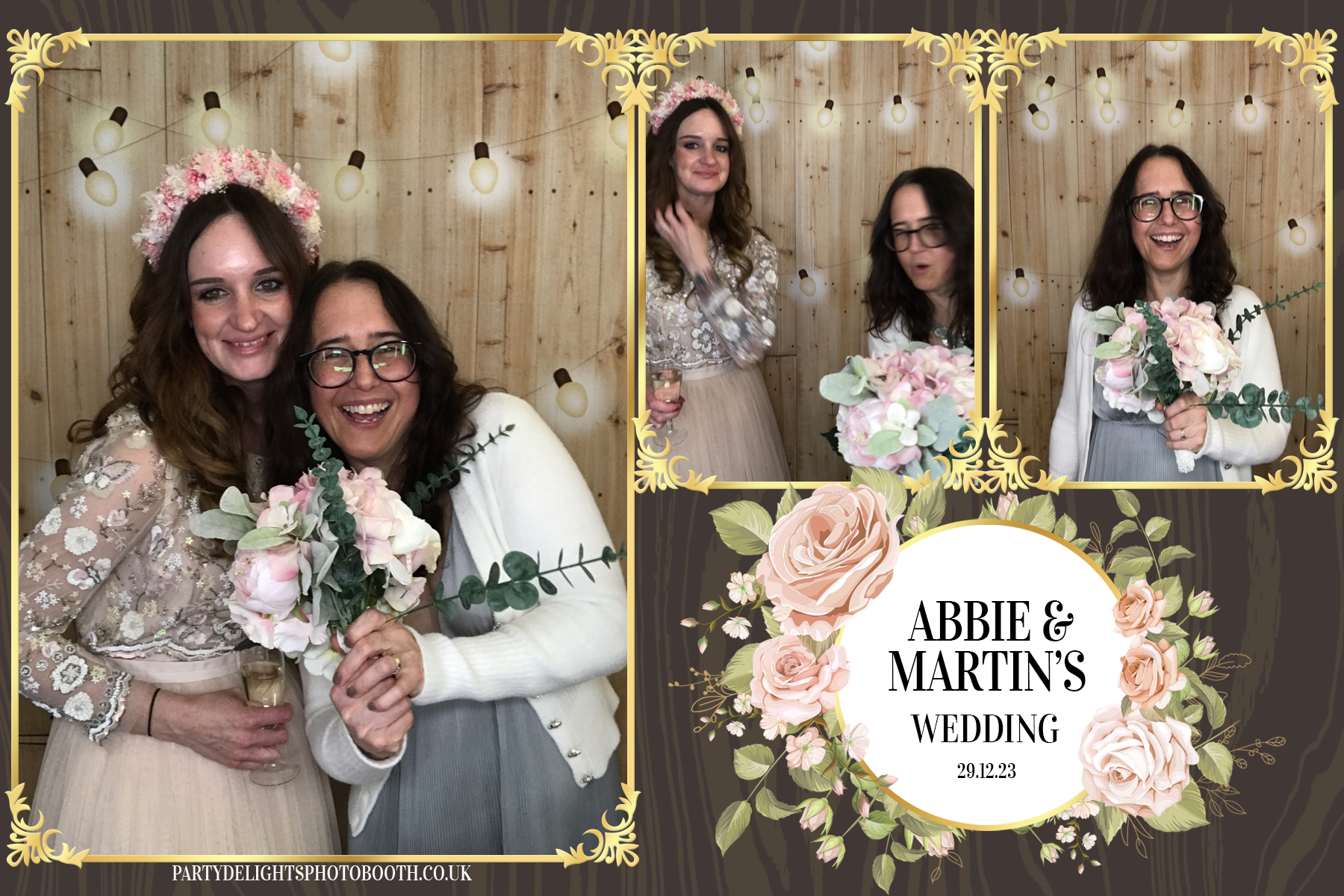 Martin and Abbie's wedding | View more photos from the event at gallery.partydelightsphotobooth.co.uk/u/PartyDelightsPhotoBooth/Martin-and-Abbies-wedding