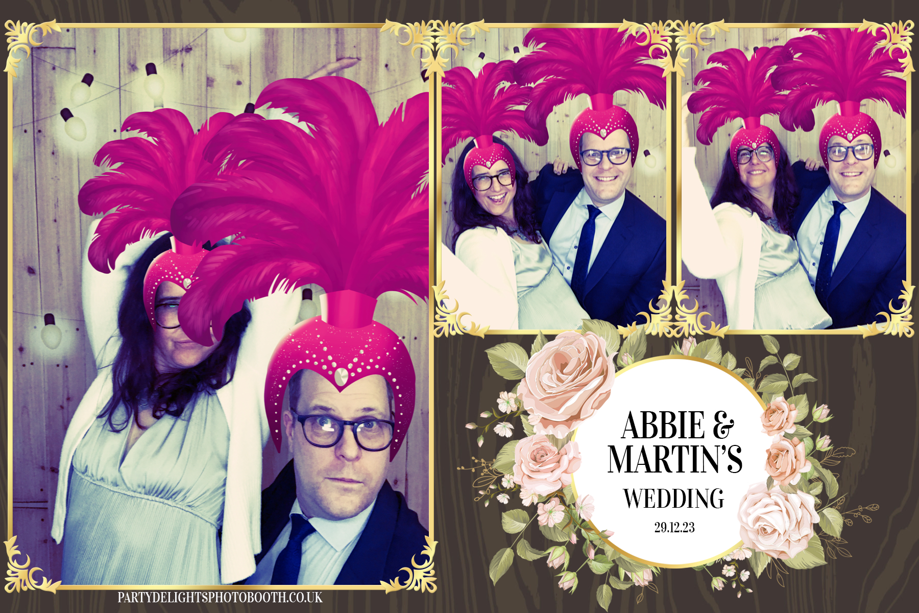 Martin and Abbie's wedding | View more photos from the event at gallery.partydelightsphotobooth.co.uk/u/PartyDelightsPhotoBooth/Martin-and-Abbies-wedding