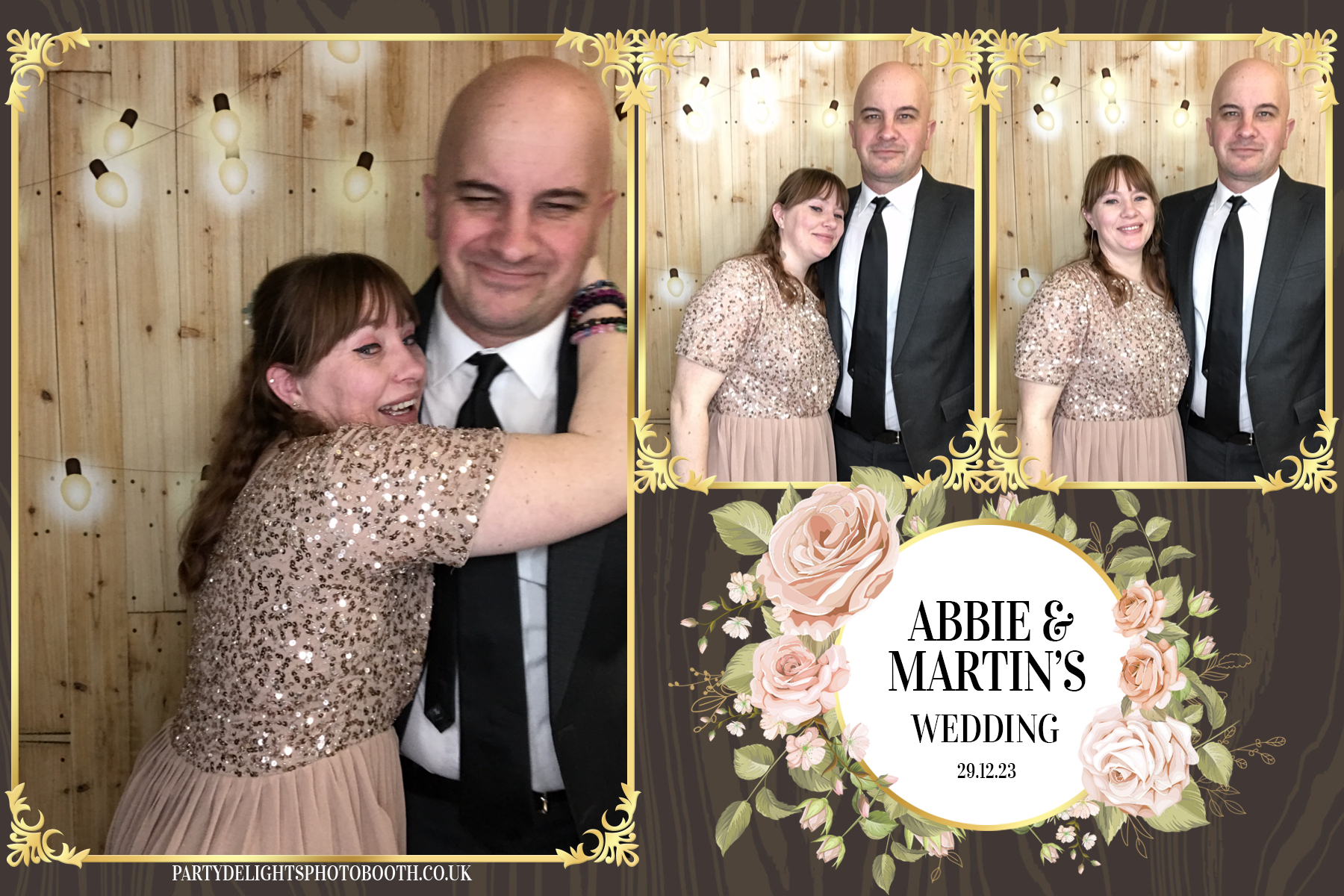 Martin and Abbie's wedding | View more photos from the event at gallery.partydelightsphotobooth.co.uk/u/PartyDelightsPhotoBooth/Martin-and-Abbies-wedding