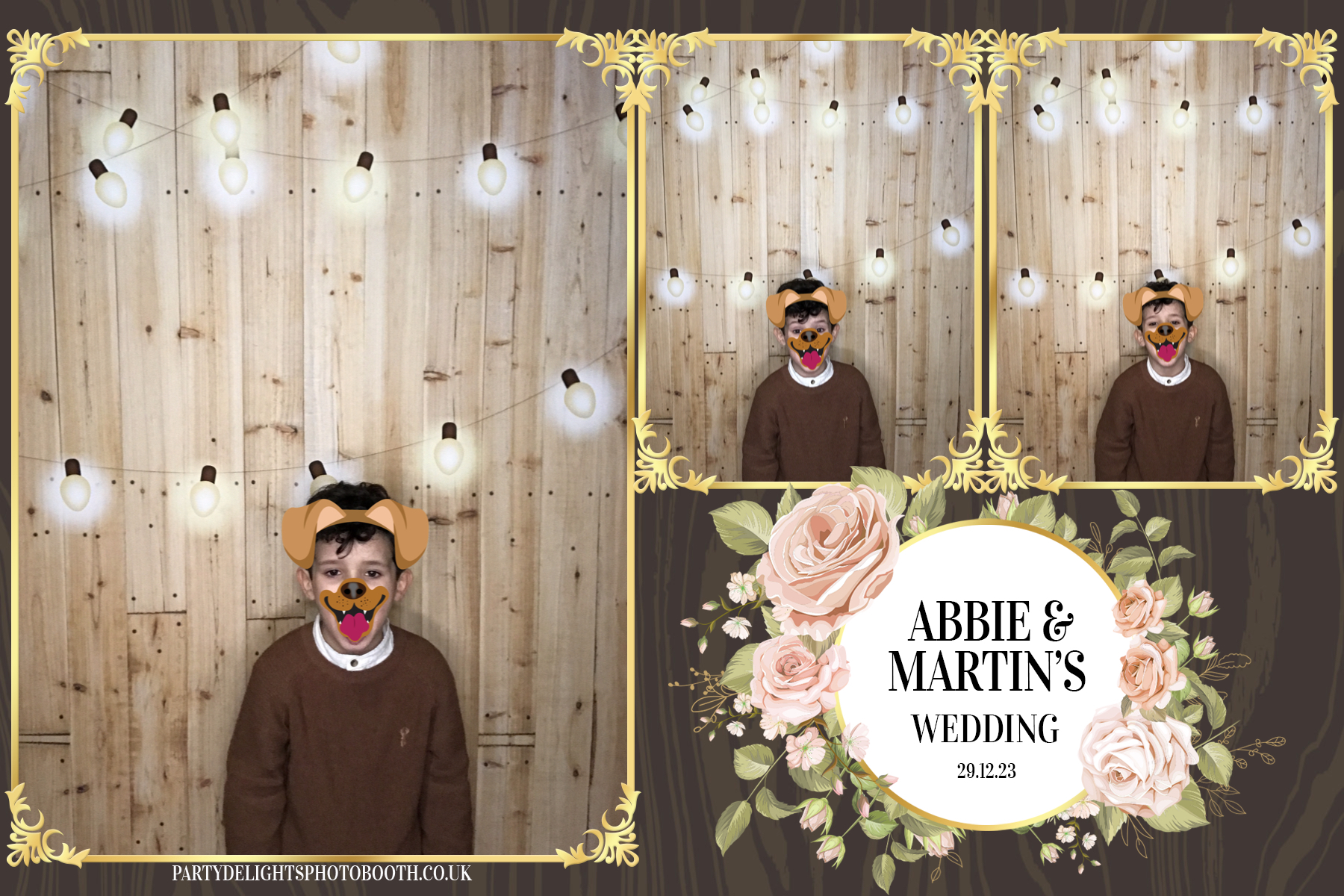 Martin and Abbie's wedding | View more photos from the event at gallery.partydelightsphotobooth.co.uk/u/PartyDelightsPhotoBooth/Martin-and-Abbies-wedding