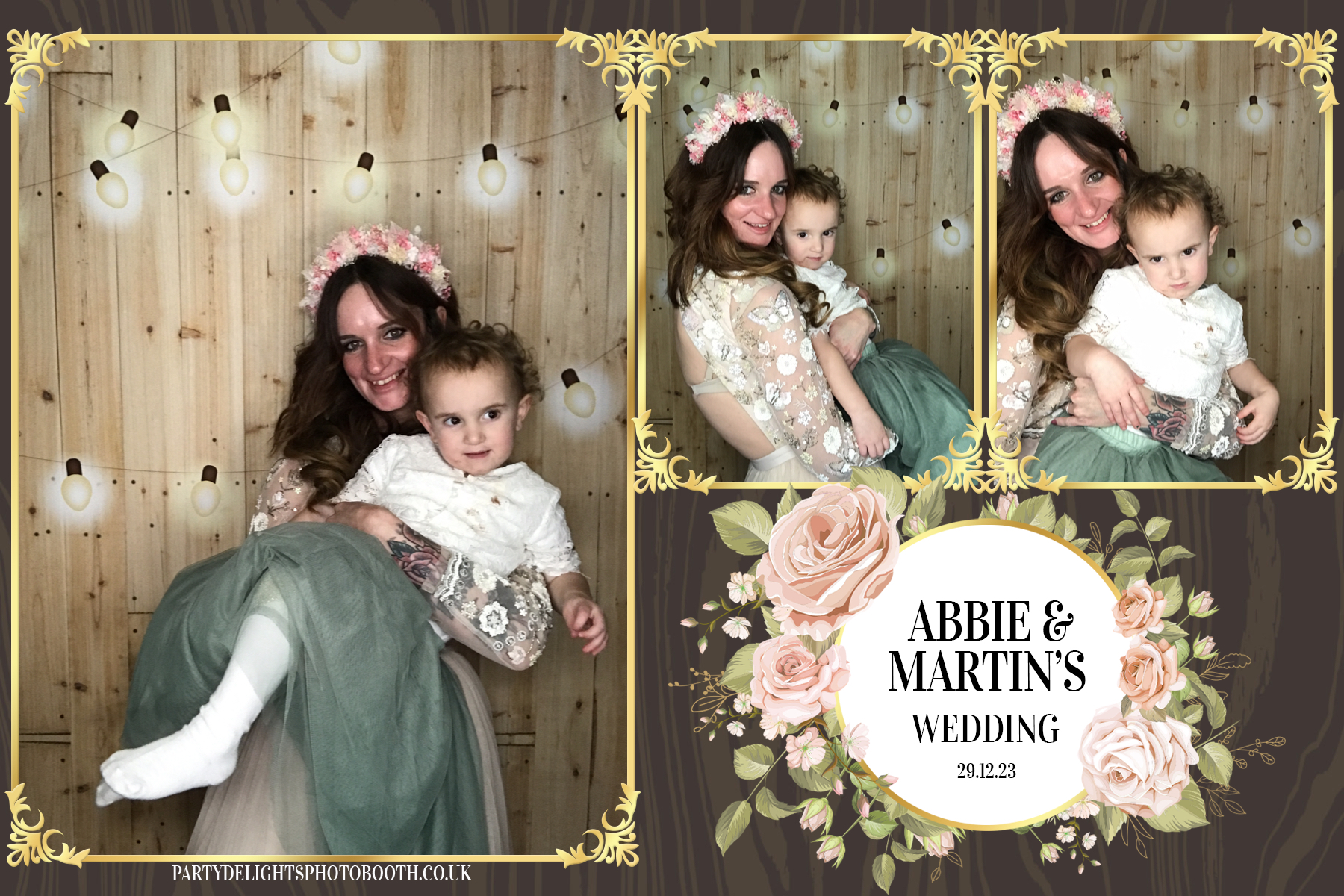 Martin and Abbie's wedding | View more photos from the event at gallery.partydelightsphotobooth.co.uk/u/PartyDelightsPhotoBooth/Martin-and-Abbies-wedding
