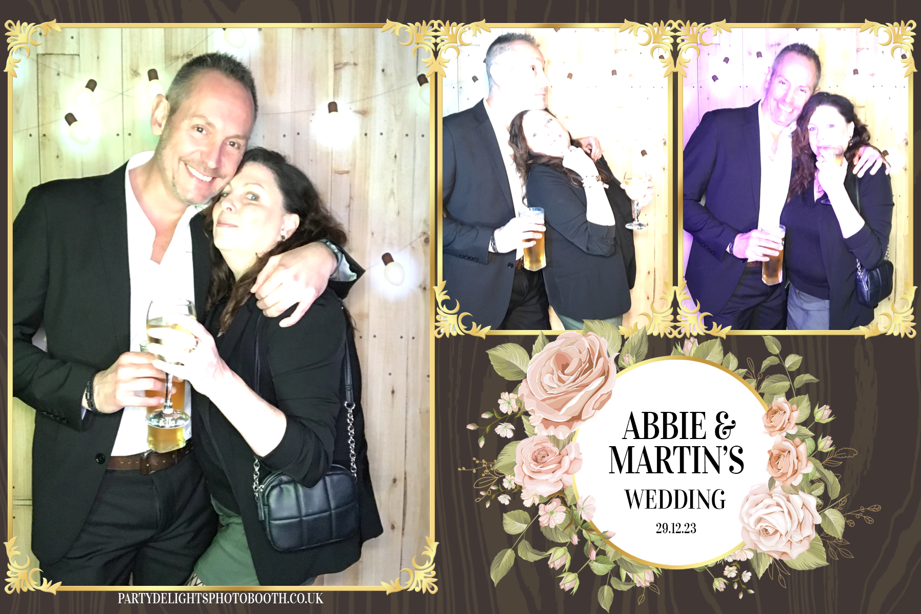 Martin and Abbie's wedding | View more photos from the event at gallery.partydelightsphotobooth.co.uk/u/PartyDelightsPhotoBooth/Martin-and-Abbies-wedding