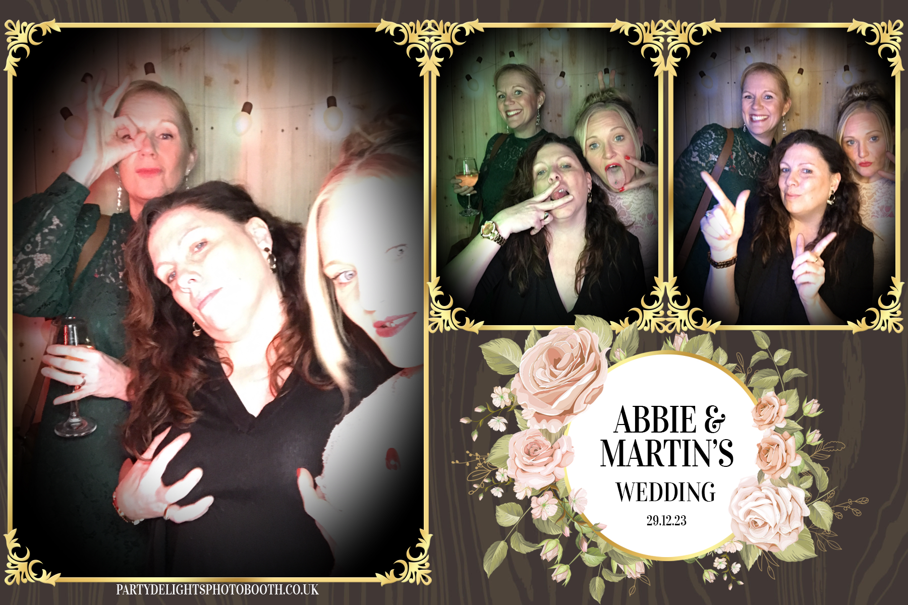 Martin and Abbie's wedding | View more photos from the event at gallery.partydelightsphotobooth.co.uk/u/PartyDelightsPhotoBooth/Martin-and-Abbies-wedding