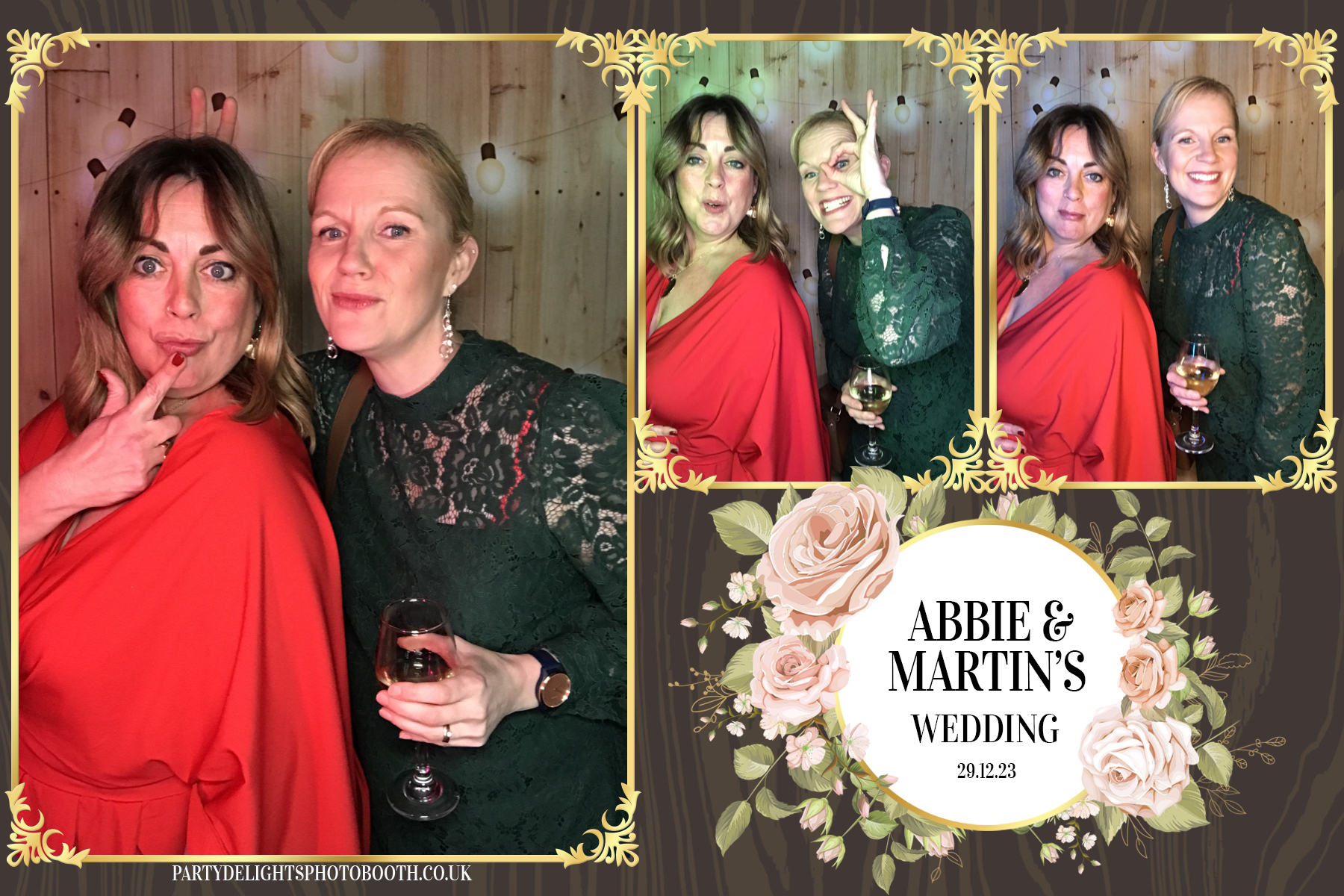 Martin and Abbie's wedding | View more photos from the event at gallery.partydelightsphotobooth.co.uk/u/PartyDelightsPhotoBooth/Martin-and-Abbies-wedding