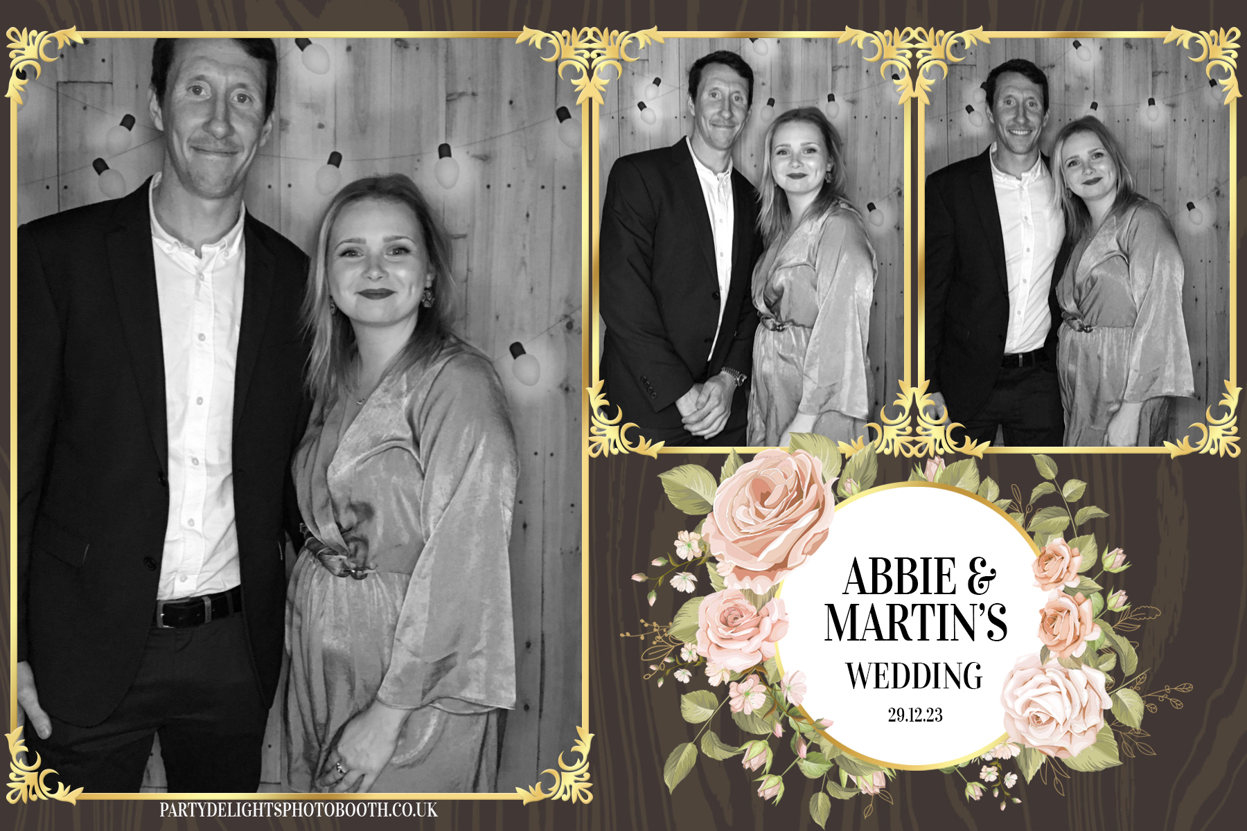 Martin and Abbie's wedding | View more photos from the event at gallery.partydelightsphotobooth.co.uk/u/PartyDelightsPhotoBooth/Martin-and-Abbies-wedding