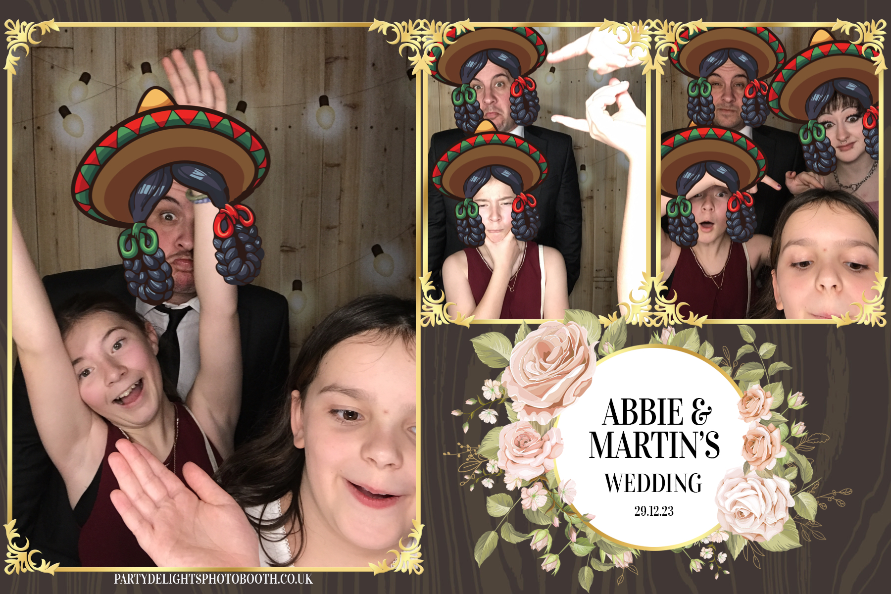 Martin and Abbie's wedding | View more photos from the event at gallery.partydelightsphotobooth.co.uk/u/PartyDelightsPhotoBooth/Martin-and-Abbies-wedding