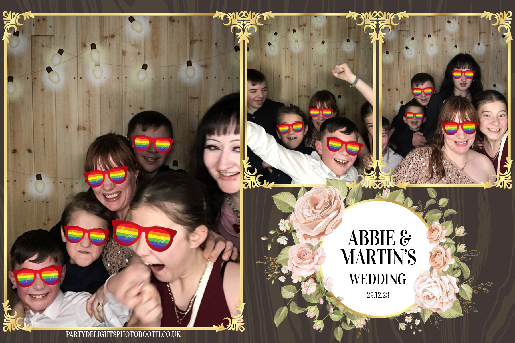 Martin and Abbie's wedding | View more photos from the event at gallery.partydelightsphotobooth.co.uk/u/PartyDelightsPhotoBooth/Martin-and-Abbies-wedding