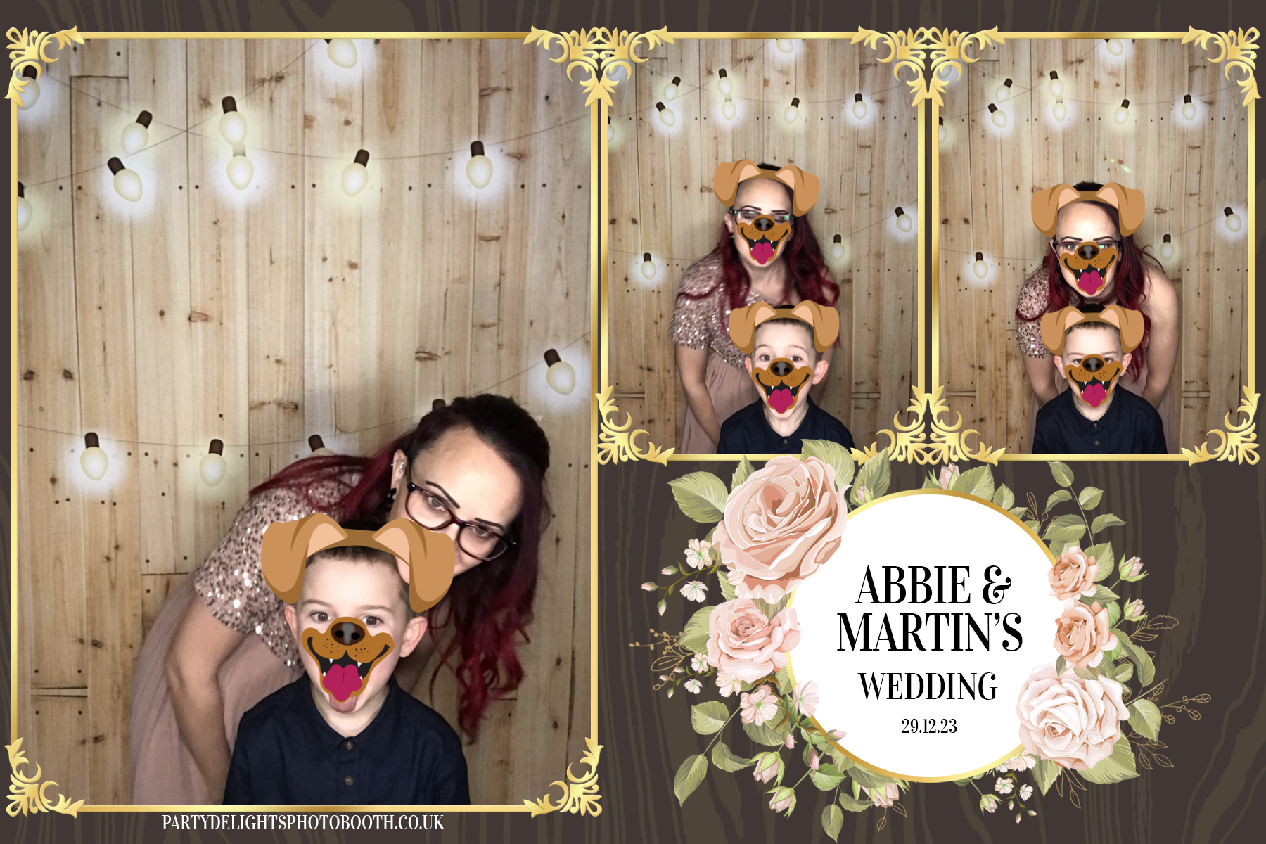 Martin and Abbie's wedding | View more photos from the event at gallery.partydelightsphotobooth.co.uk/u/PartyDelightsPhotoBooth/Martin-and-Abbies-wedding