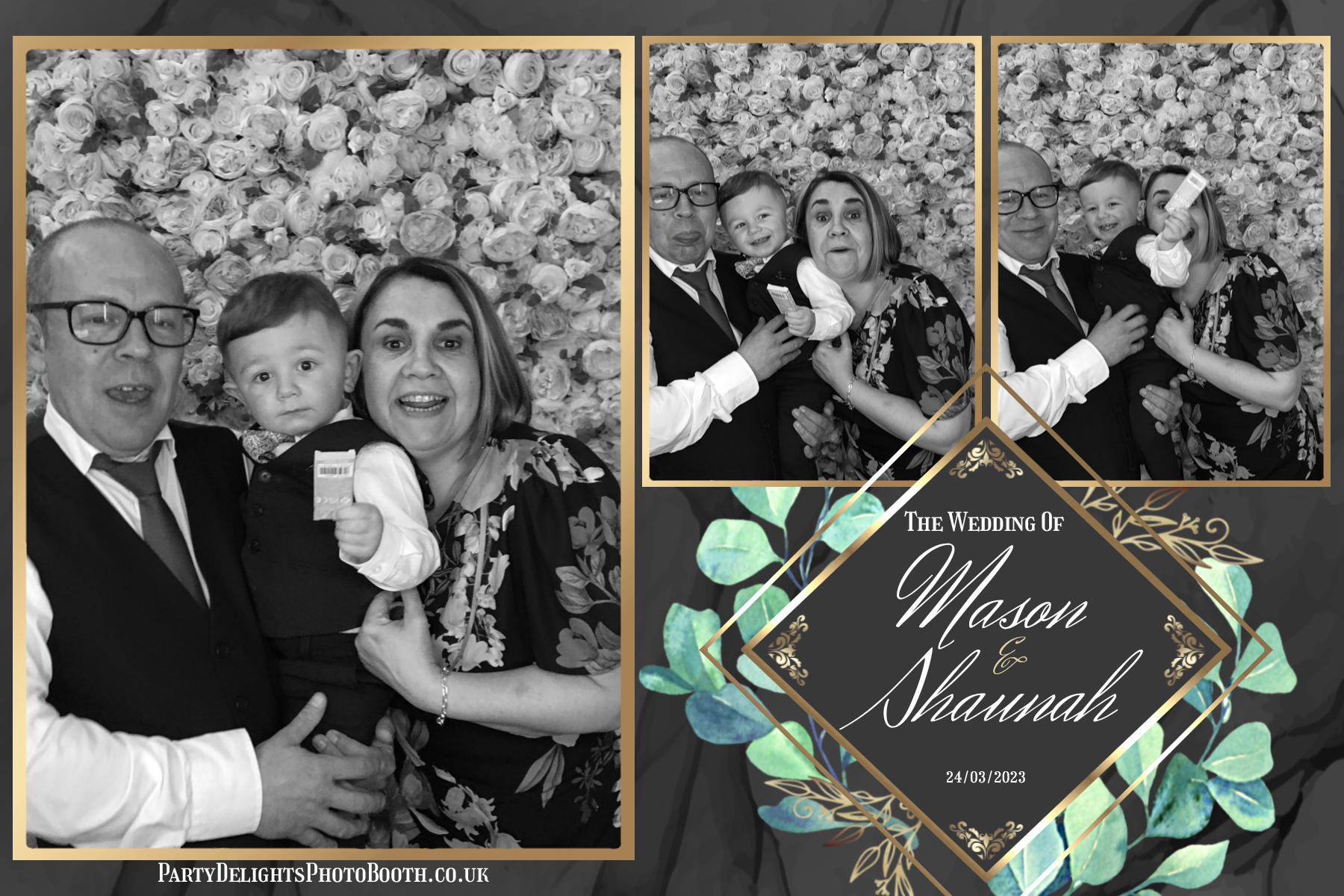 Mason & Shaunah’s Wedding | View more photos from the event at gallery.partydelightsphotobooth.co.uk/u/PartyDelightsPhotoBooth/Mason-Shaunah’s-Wedding