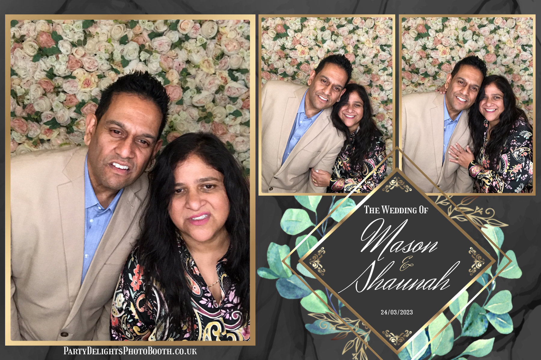 Mason & Shaunah’s Wedding | View more photos from the event at gallery.partydelightsphotobooth.co.uk/u/PartyDelightsPhotoBooth/Mason-Shaunah’s-Wedding