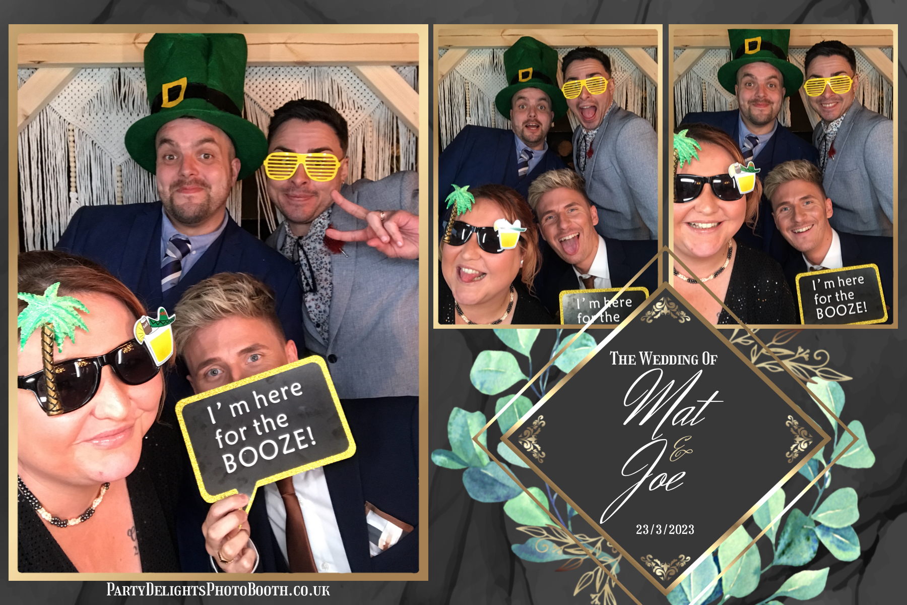 Mat and Joe's wedding | View more photos from the event at gallery.partydelightsphotobooth.co.uk/u/PartyDelightsPhotoBooth/Mat-and-Joes-wedding