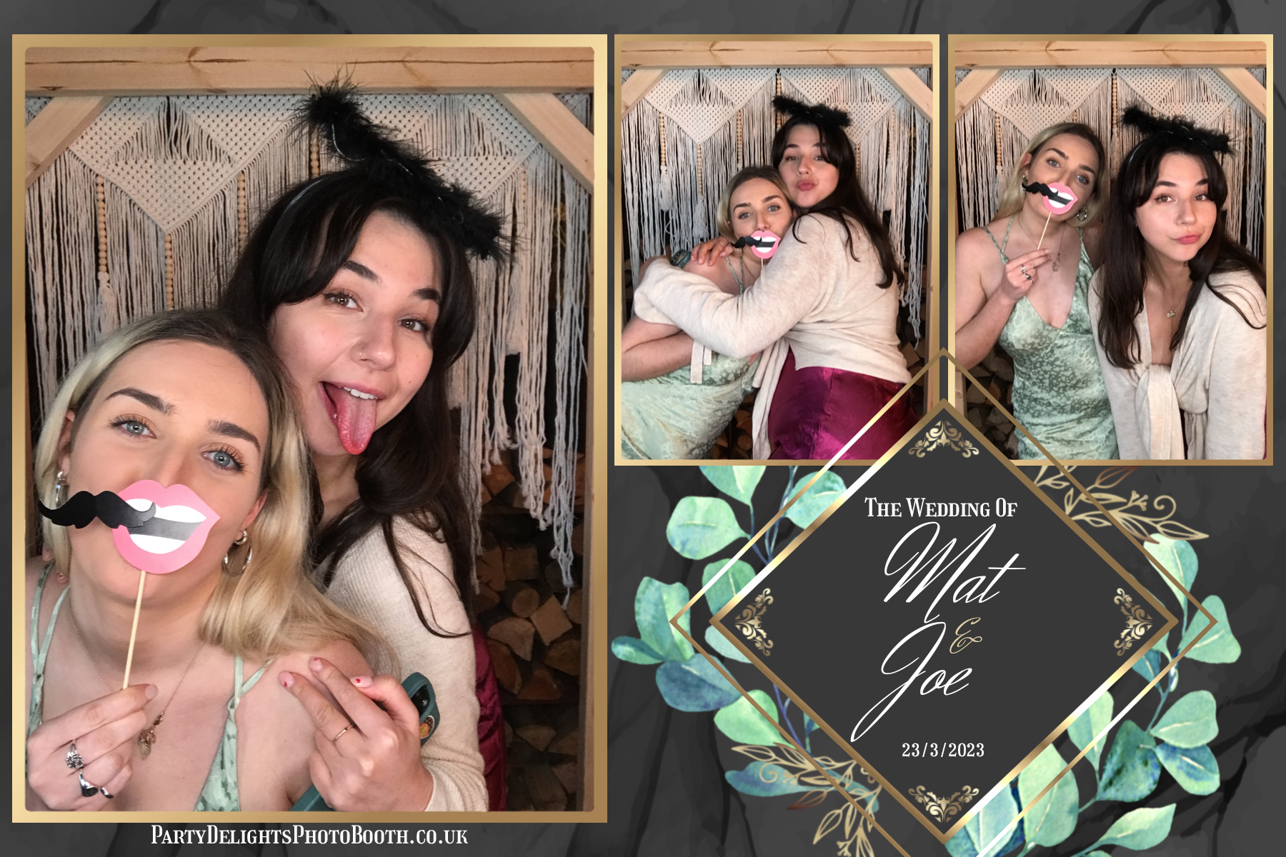 Mat and Joe's wedding | View more photos from the event at gallery.partydelightsphotobooth.co.uk/u/PartyDelightsPhotoBooth/Mat-and-Joes-wedding