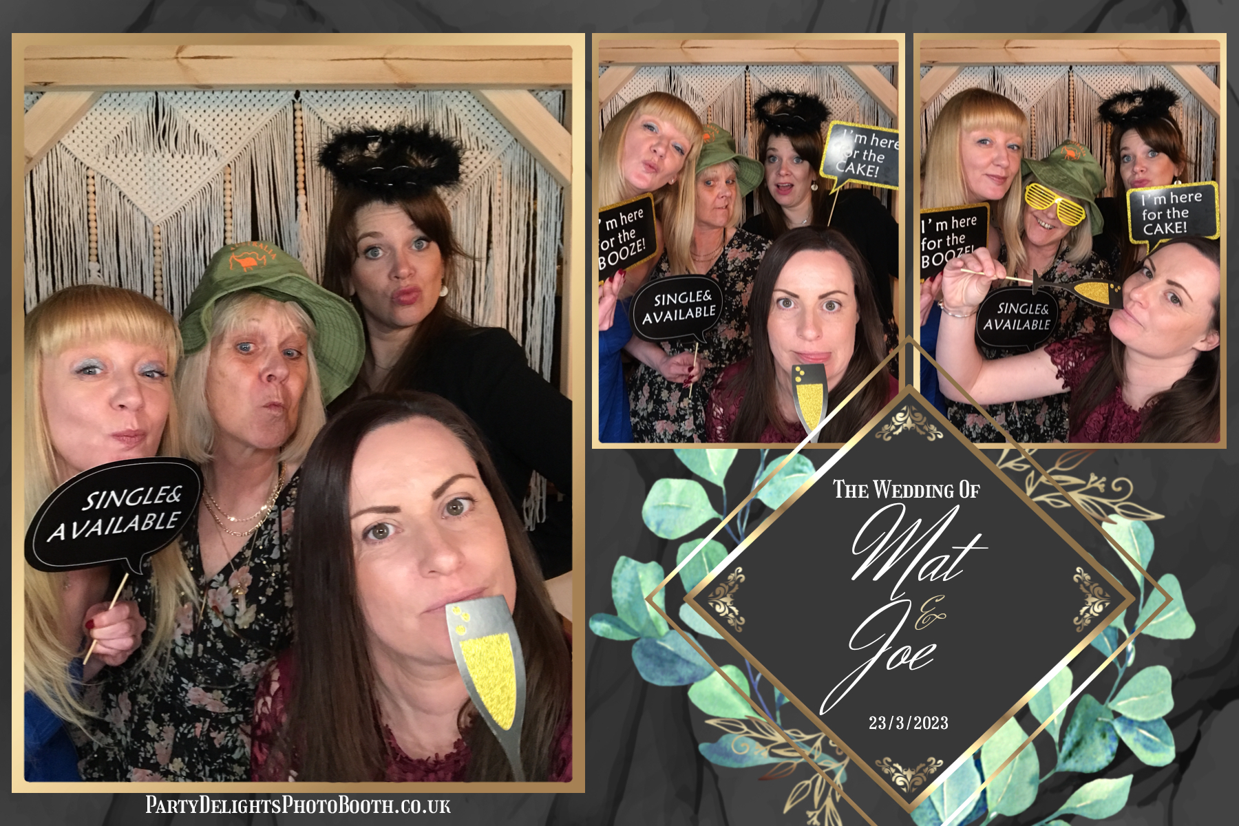 Mat and Joe's wedding | View more photos from the event at gallery.partydelightsphotobooth.co.uk/u/PartyDelightsPhotoBooth/Mat-and-Joes-wedding