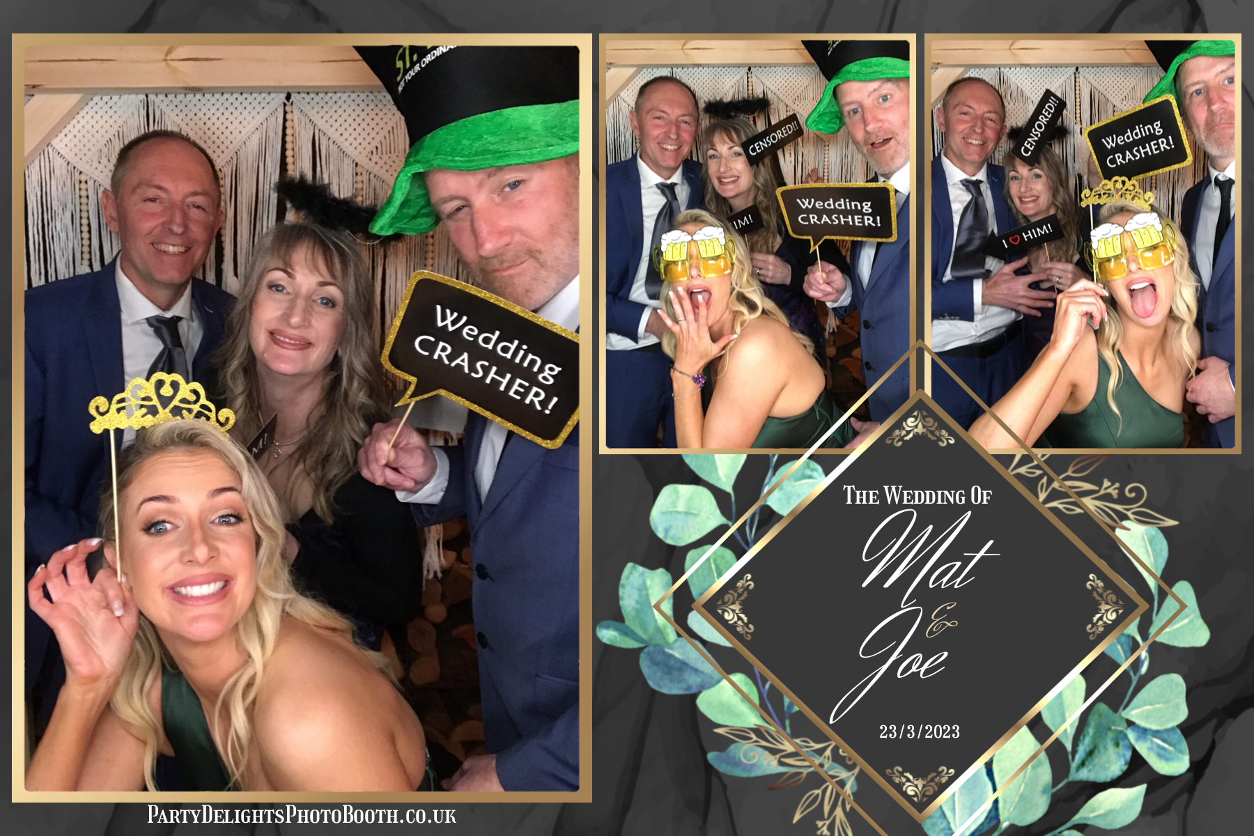 Mat and Joe's wedding | View more photos from the event at gallery.partydelightsphotobooth.co.uk/u/PartyDelightsPhotoBooth/Mat-and-Joes-wedding