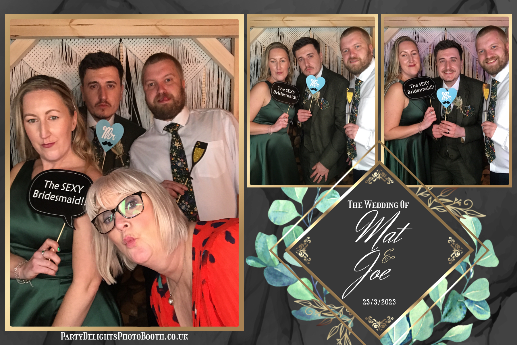 Mat and Joe's wedding | View more photos from the event at gallery.partydelightsphotobooth.co.uk/u/PartyDelightsPhotoBooth/Mat-and-Joes-wedding