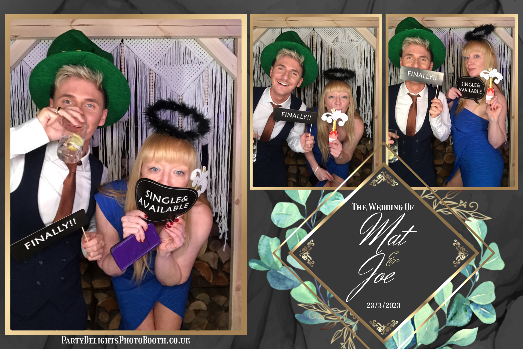 Mat and Joe's wedding | View more photos from the event at gallery.partydelightsphotobooth.co.uk/u/PartyDelightsPhotoBooth/Mat-and-Joes-wedding