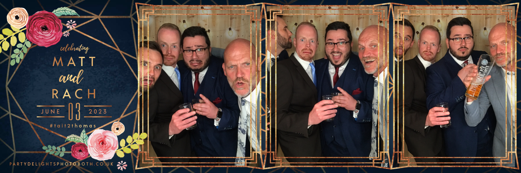 Matt & Rachel's Wedding | View more photos from the event at gallery.partydelightsphotobooth.co.uk/u/PartyDelightsPhotoBooth/Matt-Rachels-Wedding