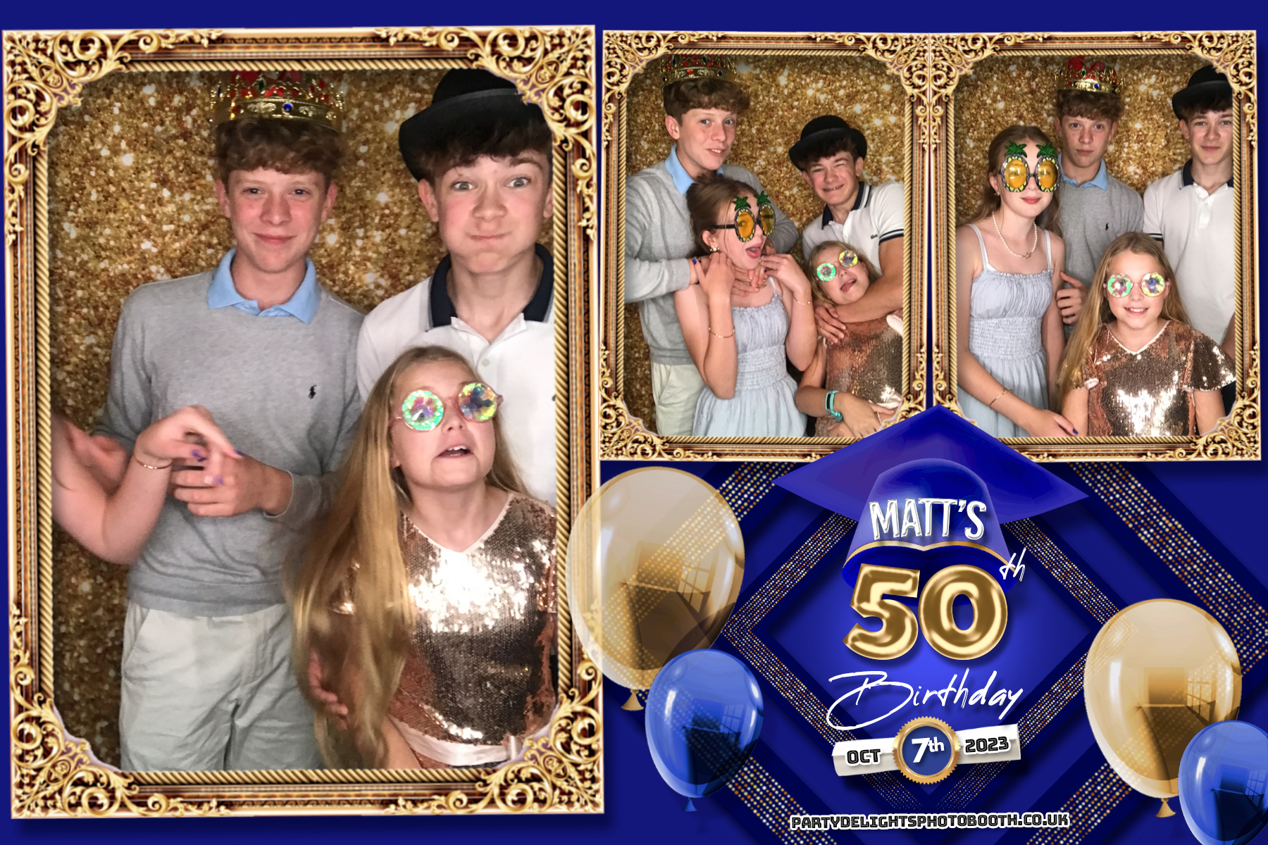 Matthew's 50th Birthday | View more photos from the event at gallery.partydelightsphotobooth.co.uk/u/PartyDelightsPhotoBooth/Matthews-50th-Birthday