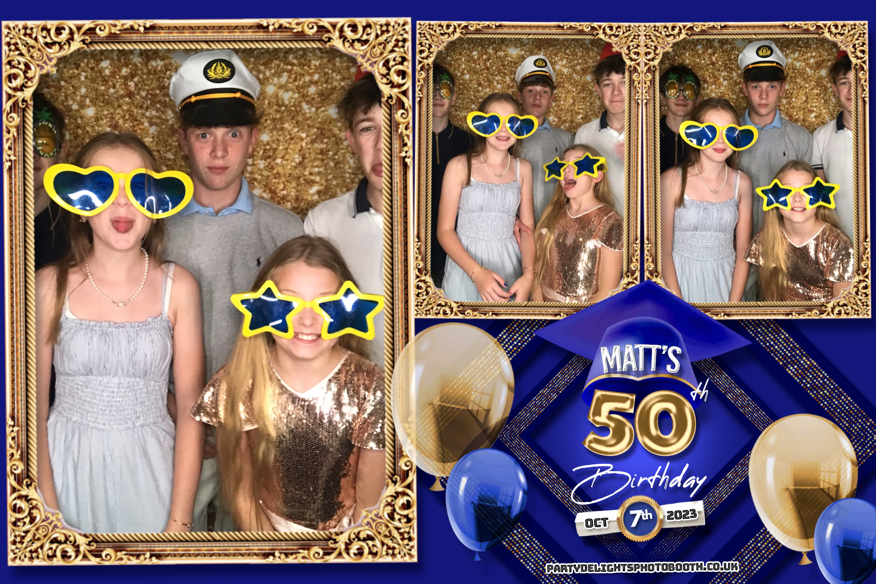 Matthew's 50th Birthday | View more photos from the event at gallery.partydelightsphotobooth.co.uk/u/PartyDelightsPhotoBooth/Matthews-50th-Birthday