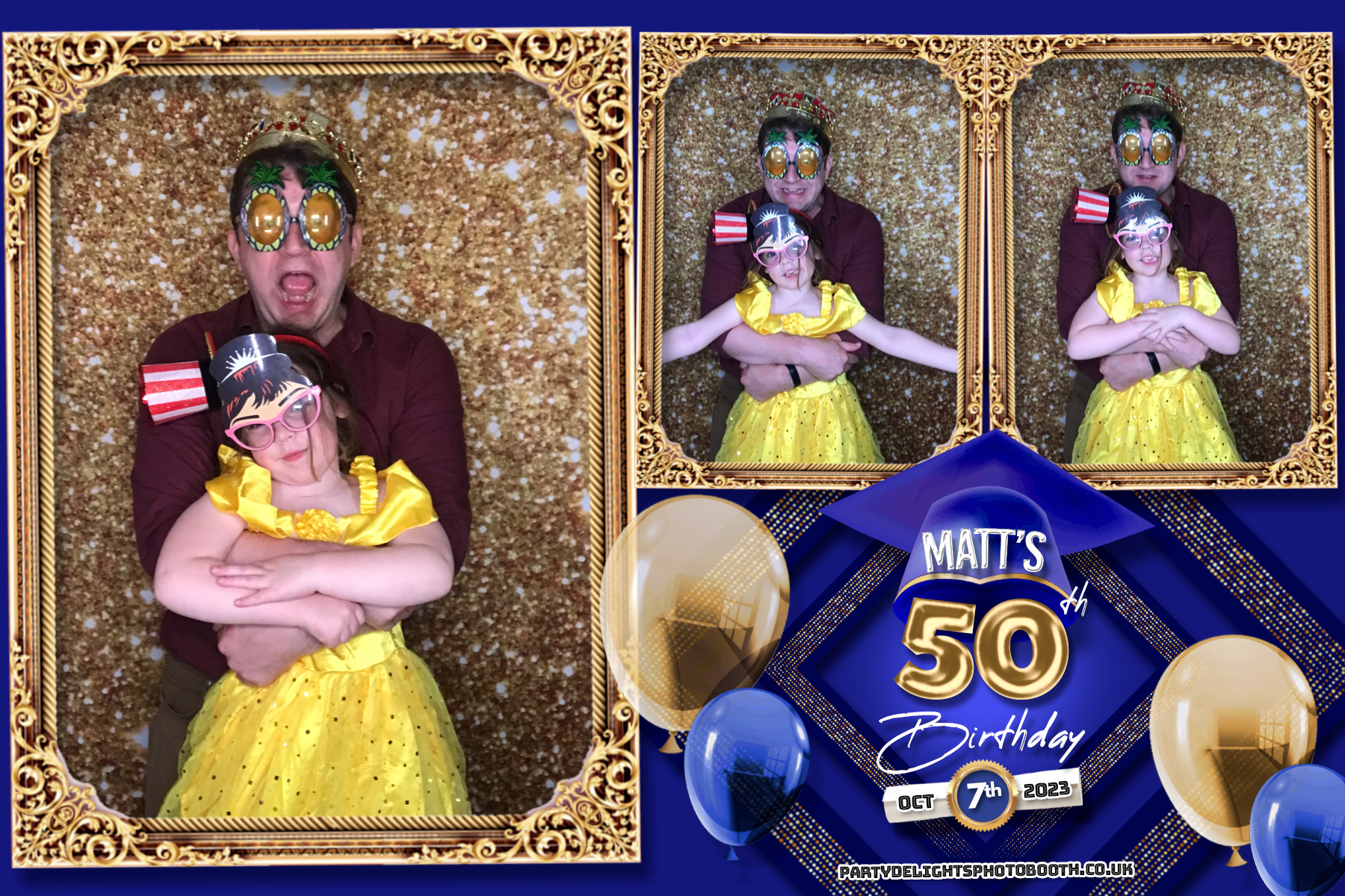 Matthew's 50th Birthday | View more photos from the event at gallery.partydelightsphotobooth.co.uk/u/PartyDelightsPhotoBooth/Matthews-50th-Birthday