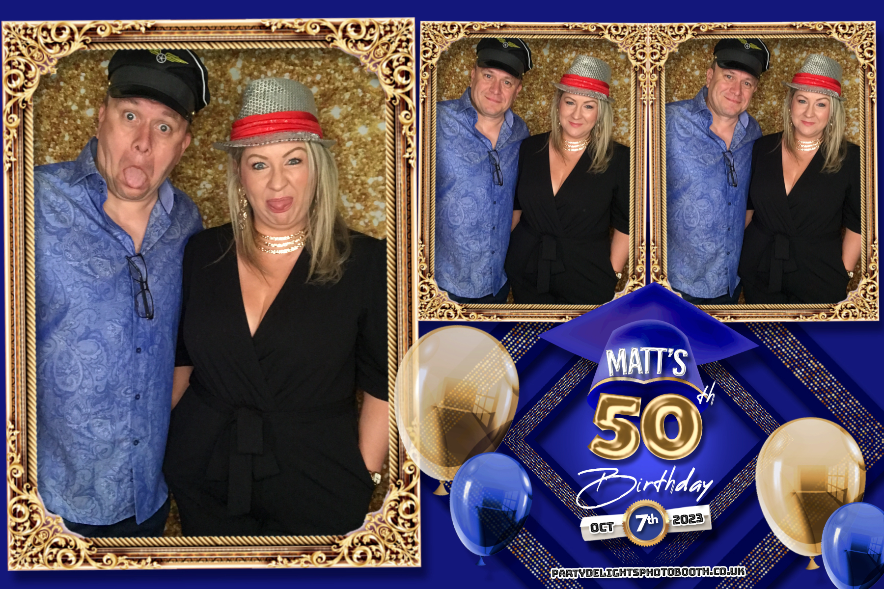 Matthew's 50th Birthday | View more photos from the event at gallery.partydelightsphotobooth.co.uk/u/PartyDelightsPhotoBooth/Matthews-50th-Birthday