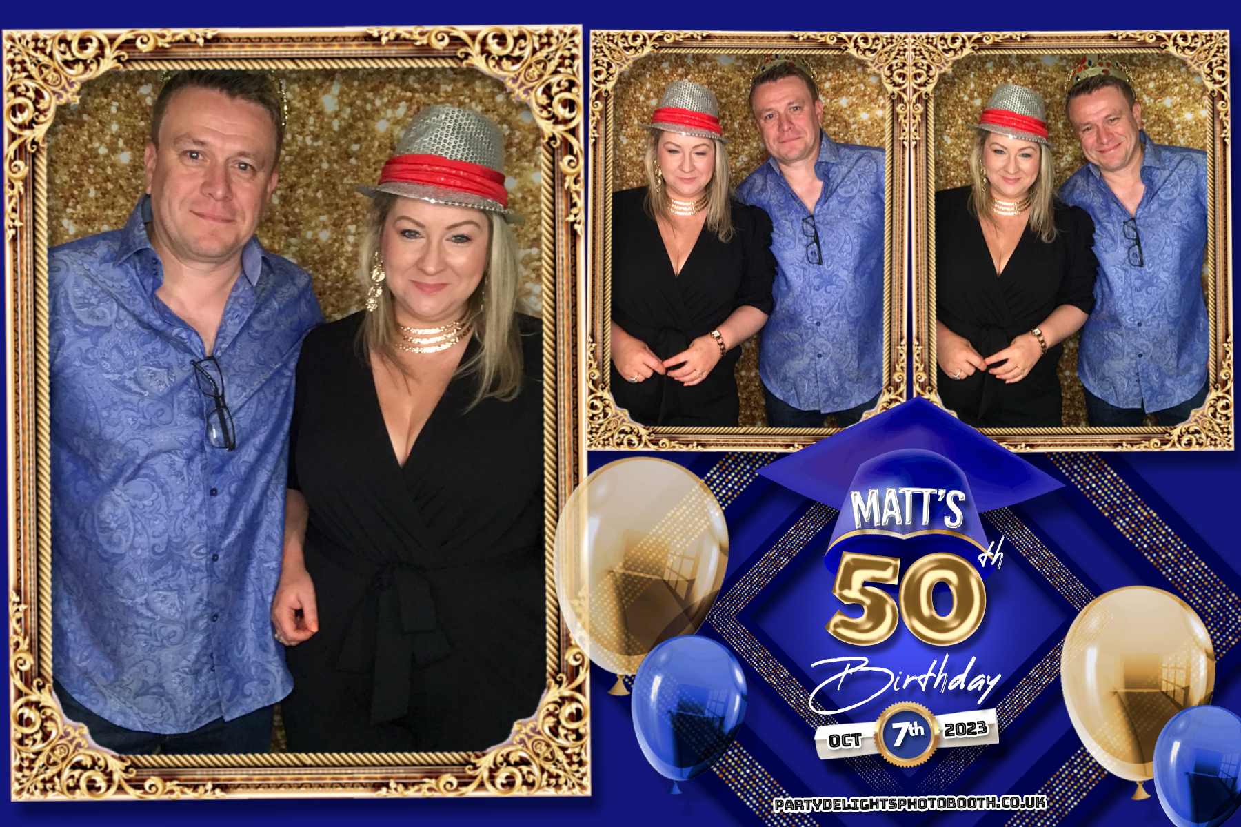 Matthew's 50th Birthday | View more photos from the event at gallery.partydelightsphotobooth.co.uk/u/PartyDelightsPhotoBooth/Matthews-50th-Birthday