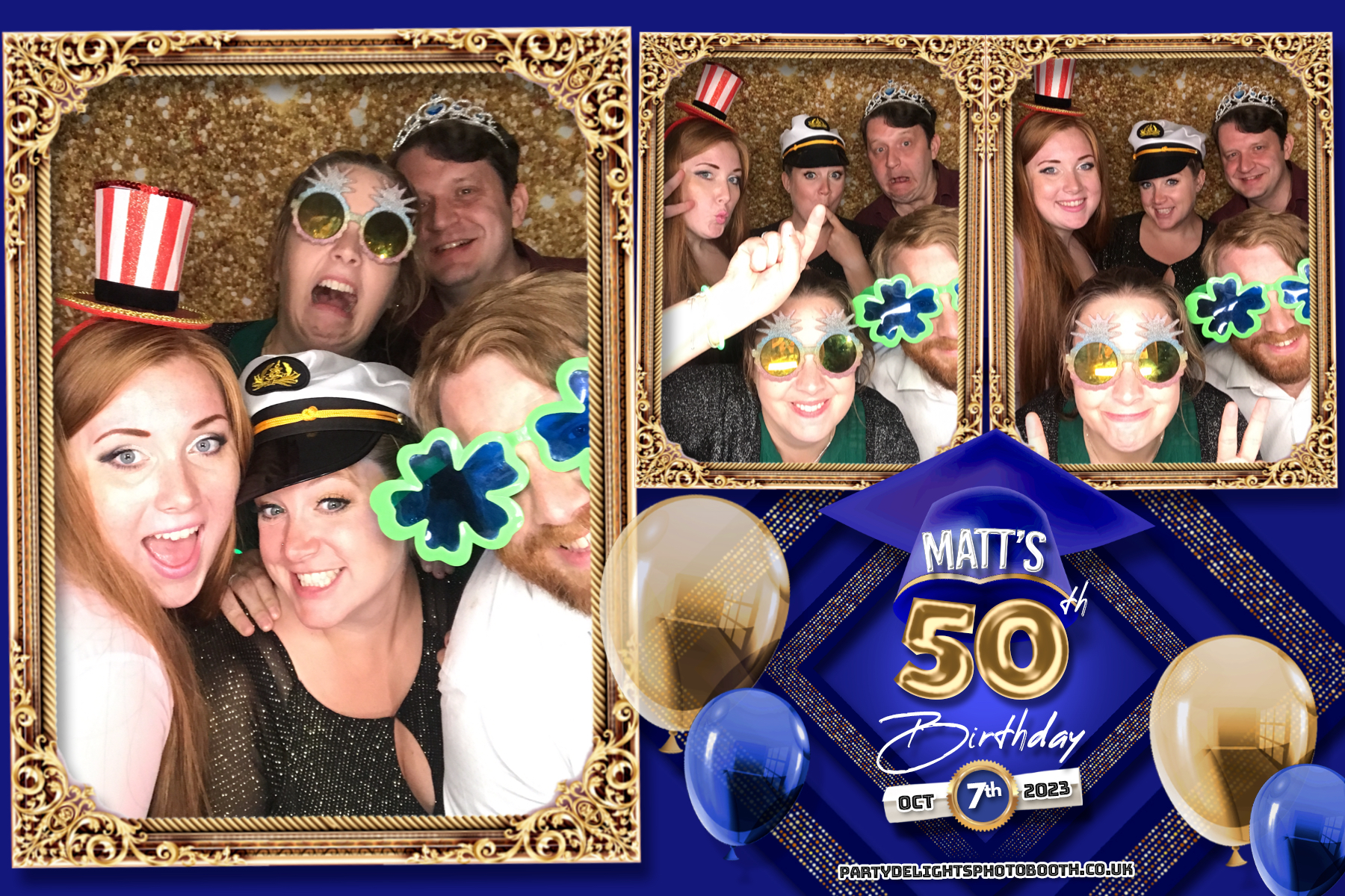 Matthew's 50th Birthday | View more photos from the event at gallery.partydelightsphotobooth.co.uk/u/PartyDelightsPhotoBooth/Matthews-50th-Birthday