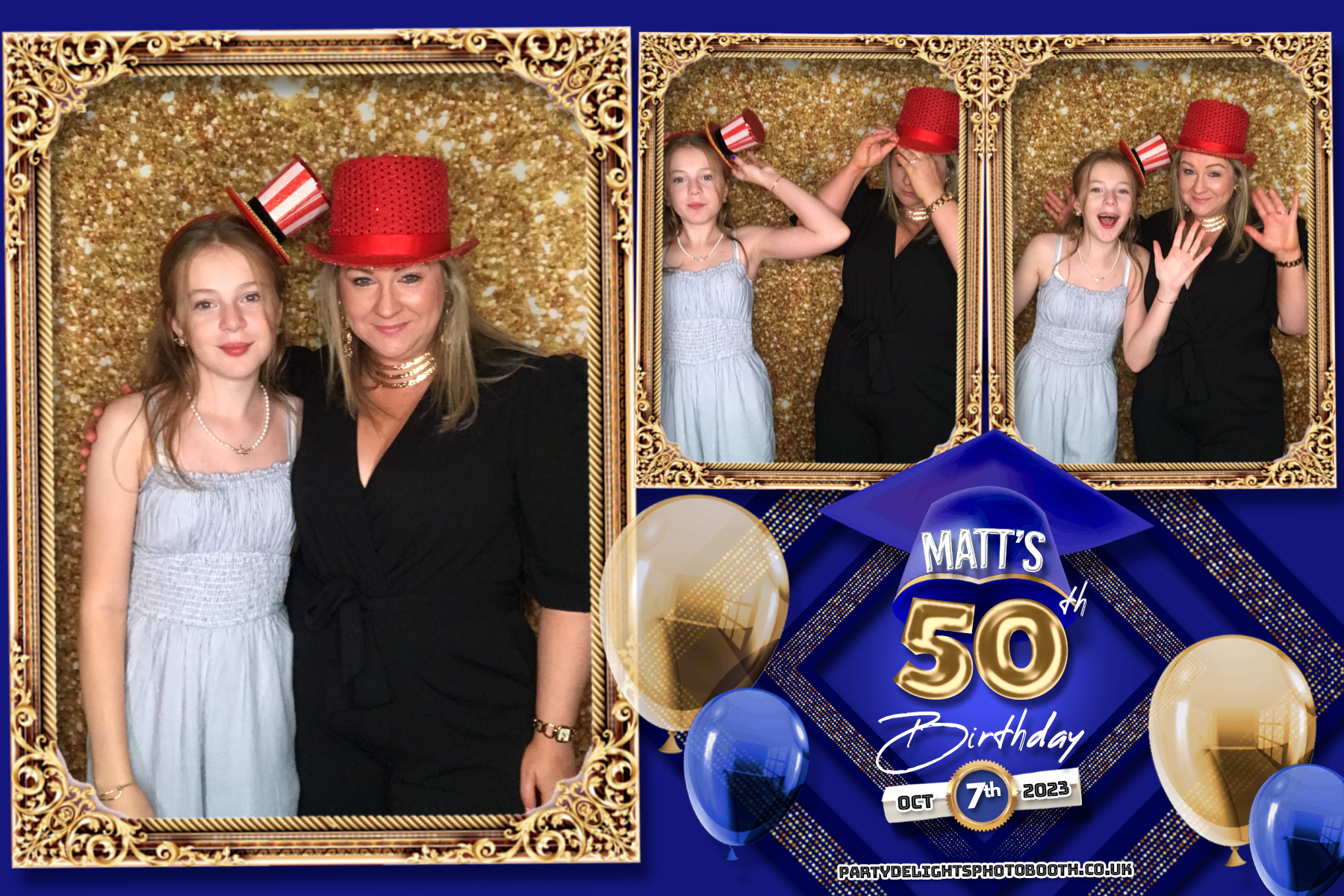 Matthew's 50th Birthday | View more photos from the event at gallery.partydelightsphotobooth.co.uk/u/PartyDelightsPhotoBooth/Matthews-50th-Birthday