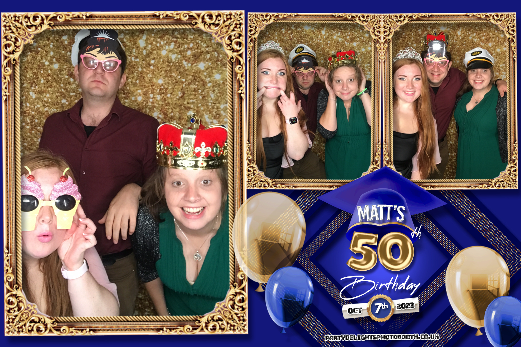 Matthew's 50th Birthday | View more photos from the event at gallery.partydelightsphotobooth.co.uk/u/PartyDelightsPhotoBooth/Matthews-50th-Birthday