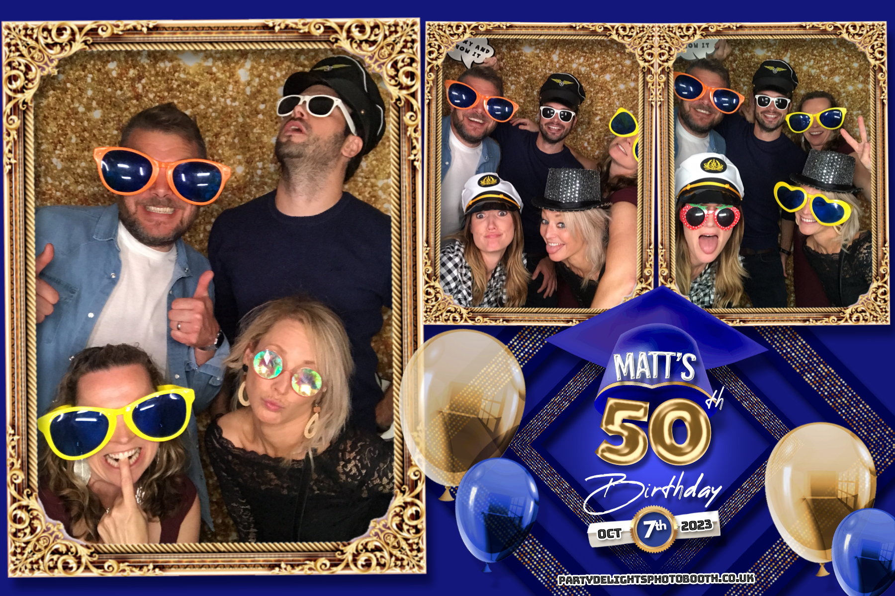 Matthew's 50th Birthday | View more photos from the event at gallery.partydelightsphotobooth.co.uk/u/PartyDelightsPhotoBooth/Matthews-50th-Birthday