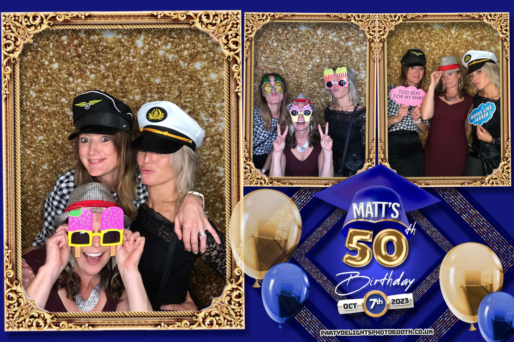 Matthew's 50th Birthday | View more photos from the event at gallery.partydelightsphotobooth.co.uk/u/PartyDelightsPhotoBooth/Matthews-50th-Birthday