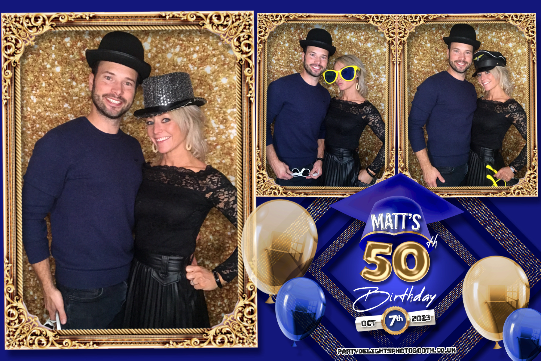 Matthew's 50th Birthday | View more photos from the event at gallery.partydelightsphotobooth.co.uk/u/PartyDelightsPhotoBooth/Matthews-50th-Birthday